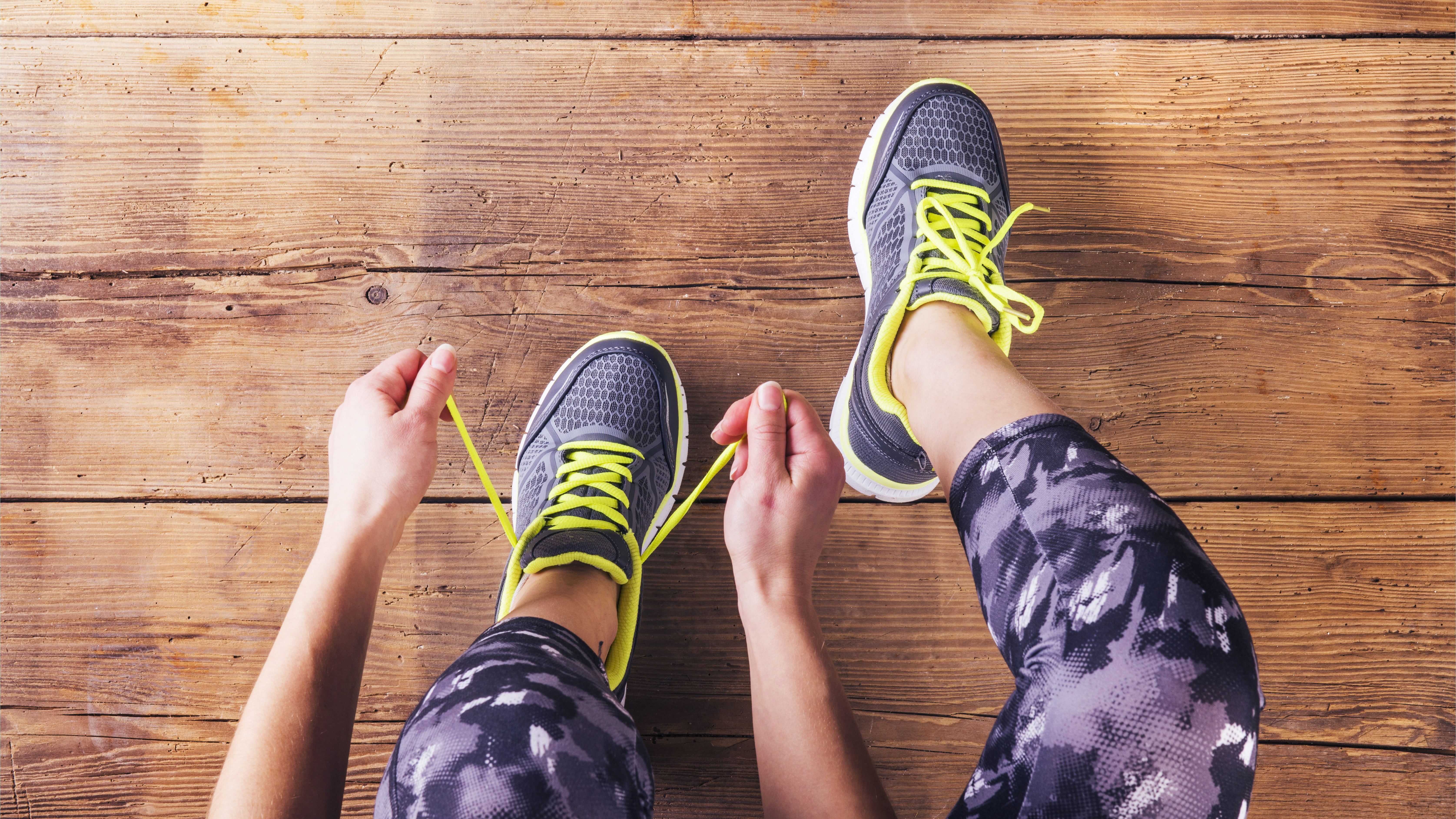6702x3770 Running Shoes Wallpaper