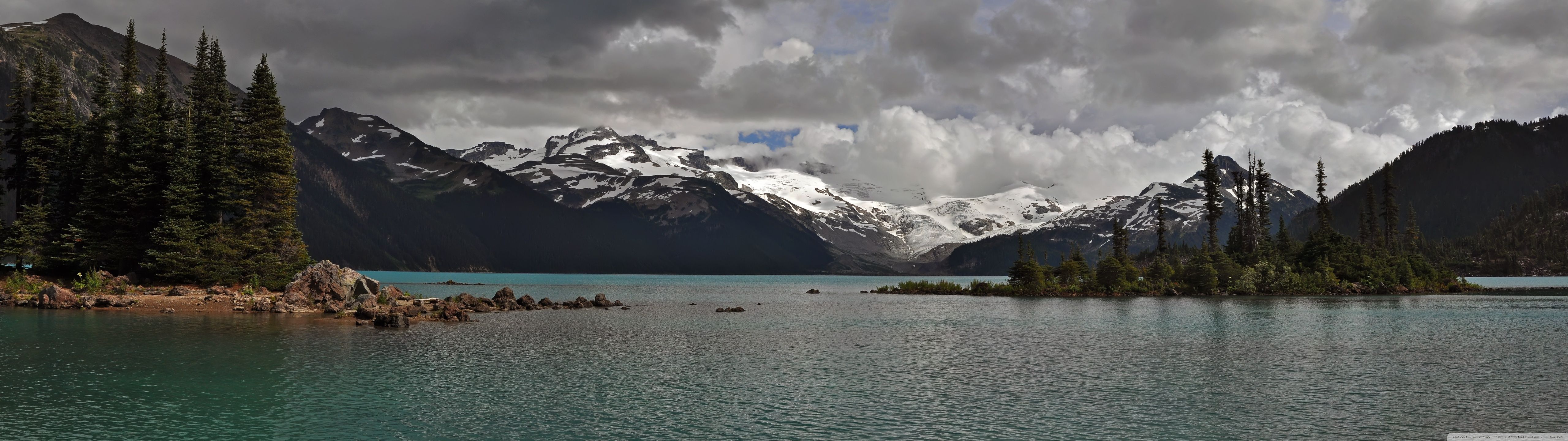 5120x1440 Mountain Lake Panorama Ultra HD Desktop Background Wallpaper for 4K UHD TV : Tablet