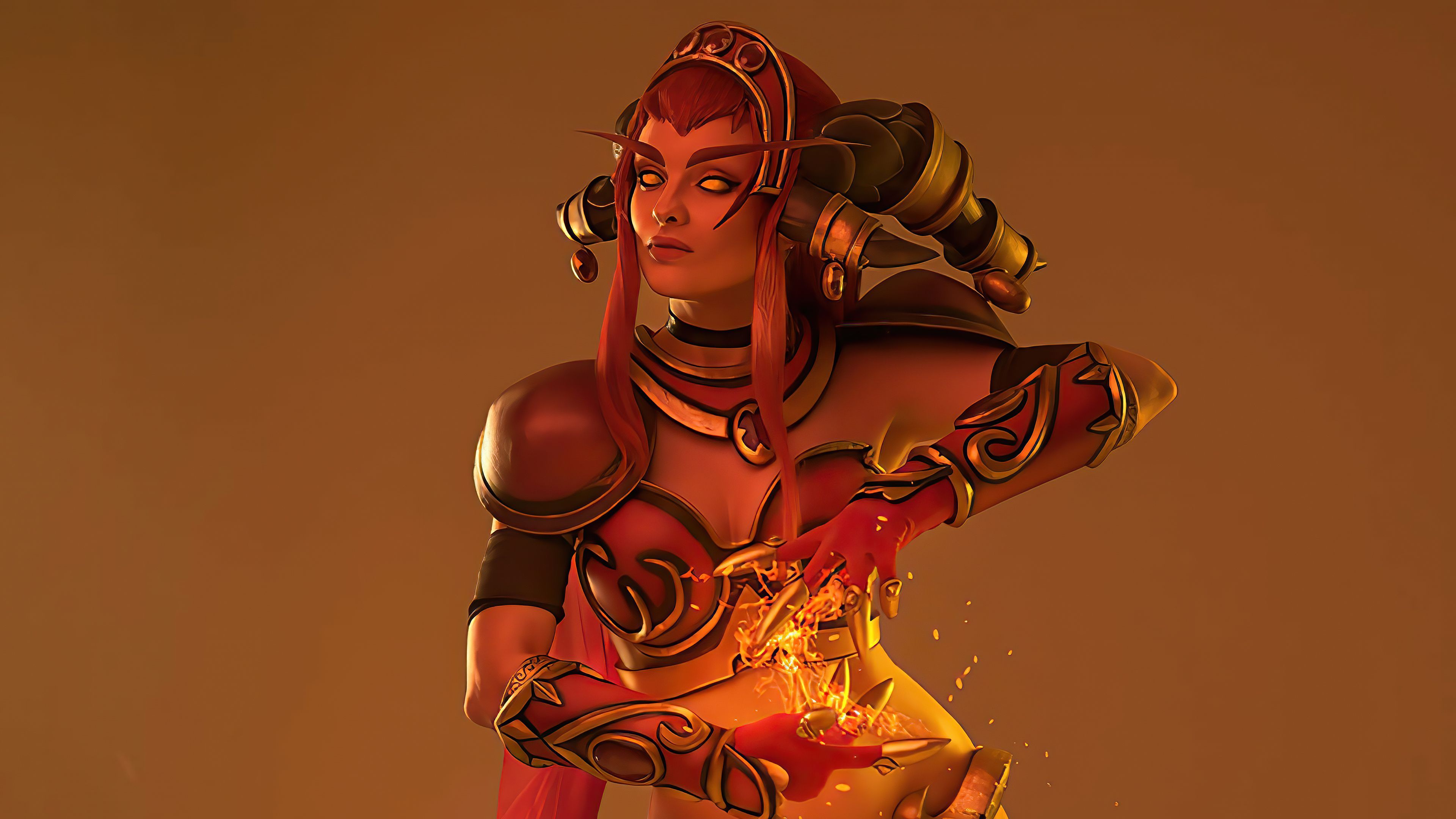3840x2160 Alexstrasza World Of Warcraft Cosplay 4k, HD Games, 4k Wallpaper, Image, Background, Photo and Picture