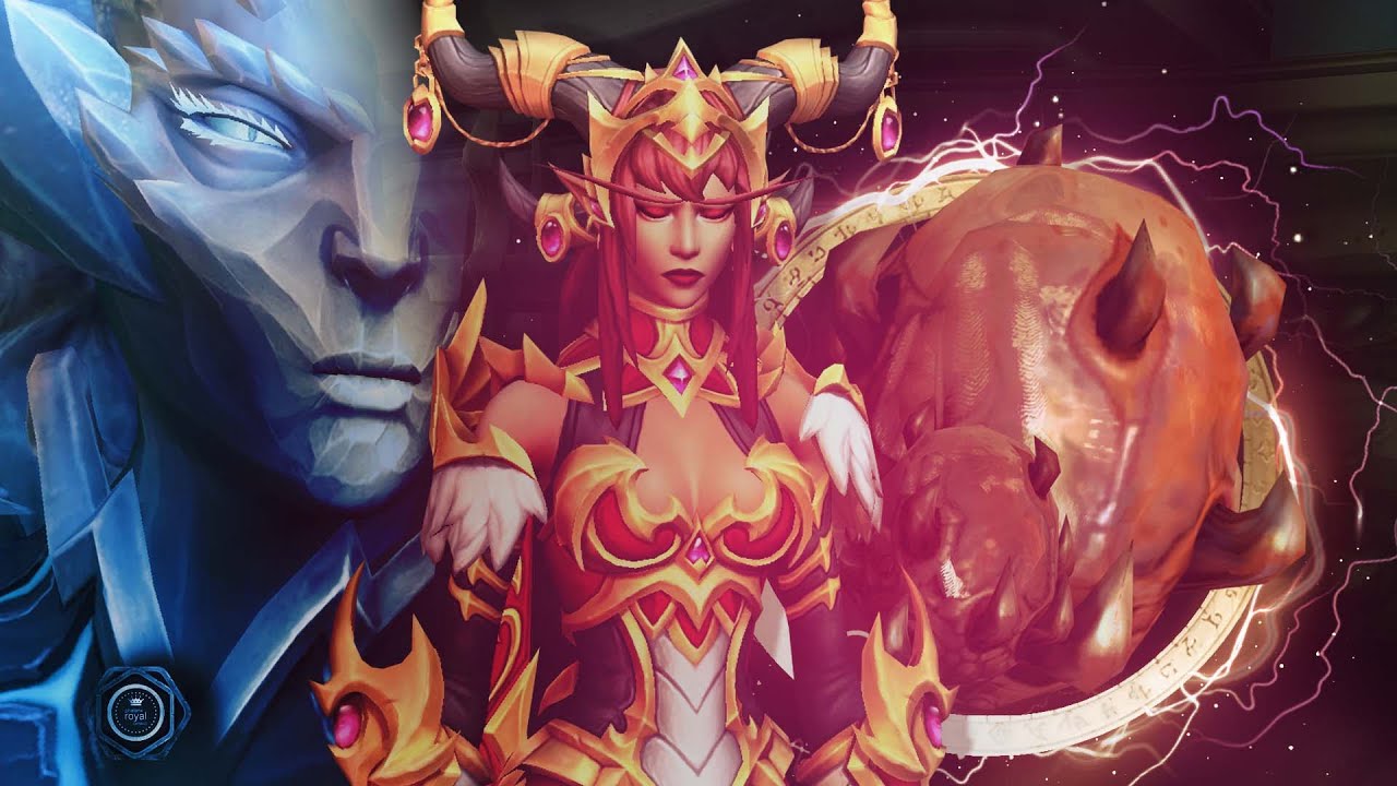 1280x720 Rough Edges, Alexstrasza Meets Vyranoth (in Game Cinematic)