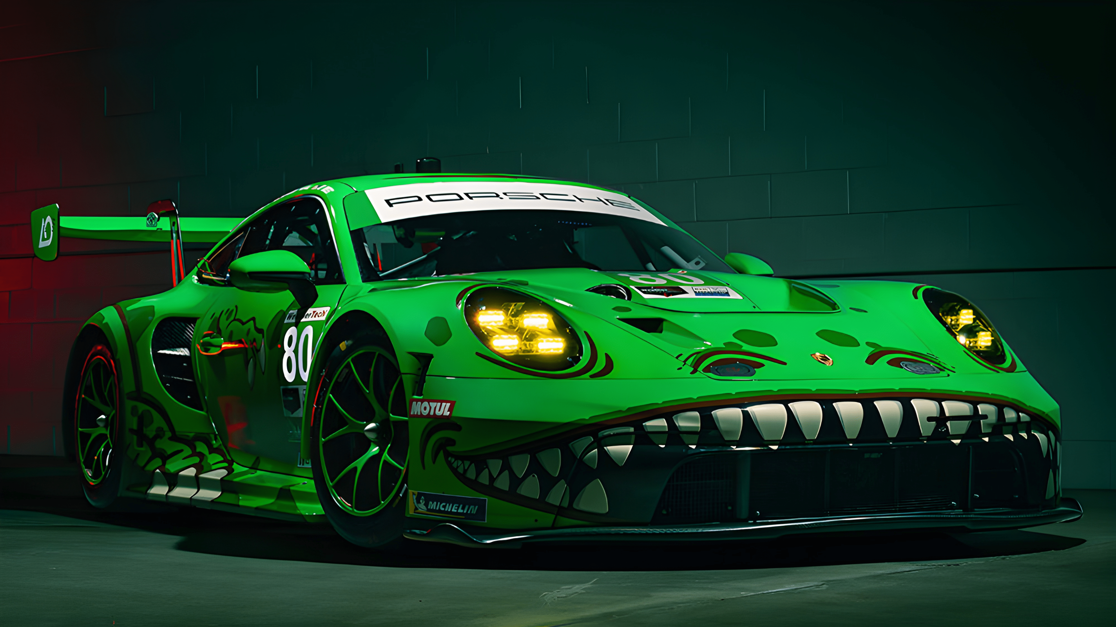 3840x2160 AOracing Porsche GT3 (992) Rawr