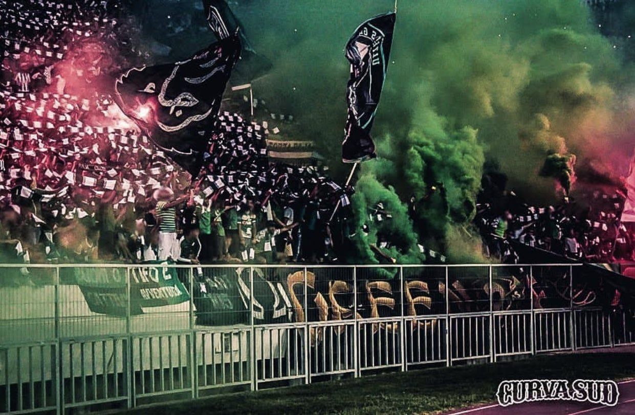 1241x812 Fanatics of Football on X: Raja Casablanca #ultras #morocco / X