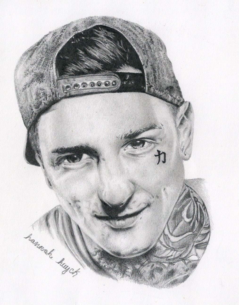 1014x1292 Wallpaper / Mitch Lucker, Suicide Silence, Deathcore, drawing, 720P free download