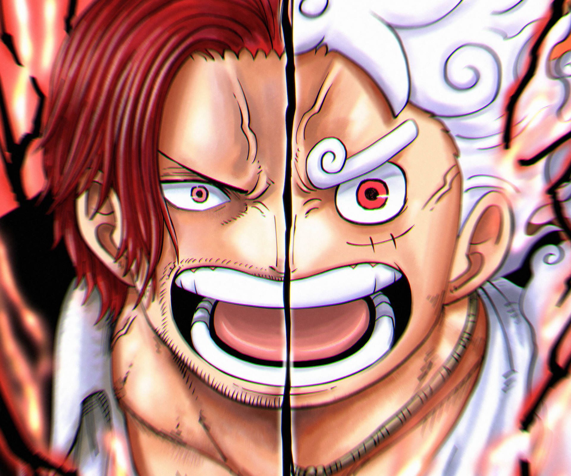 1920x1600 Download Joy Boy Luffy Side By Side Deck Wallpaper