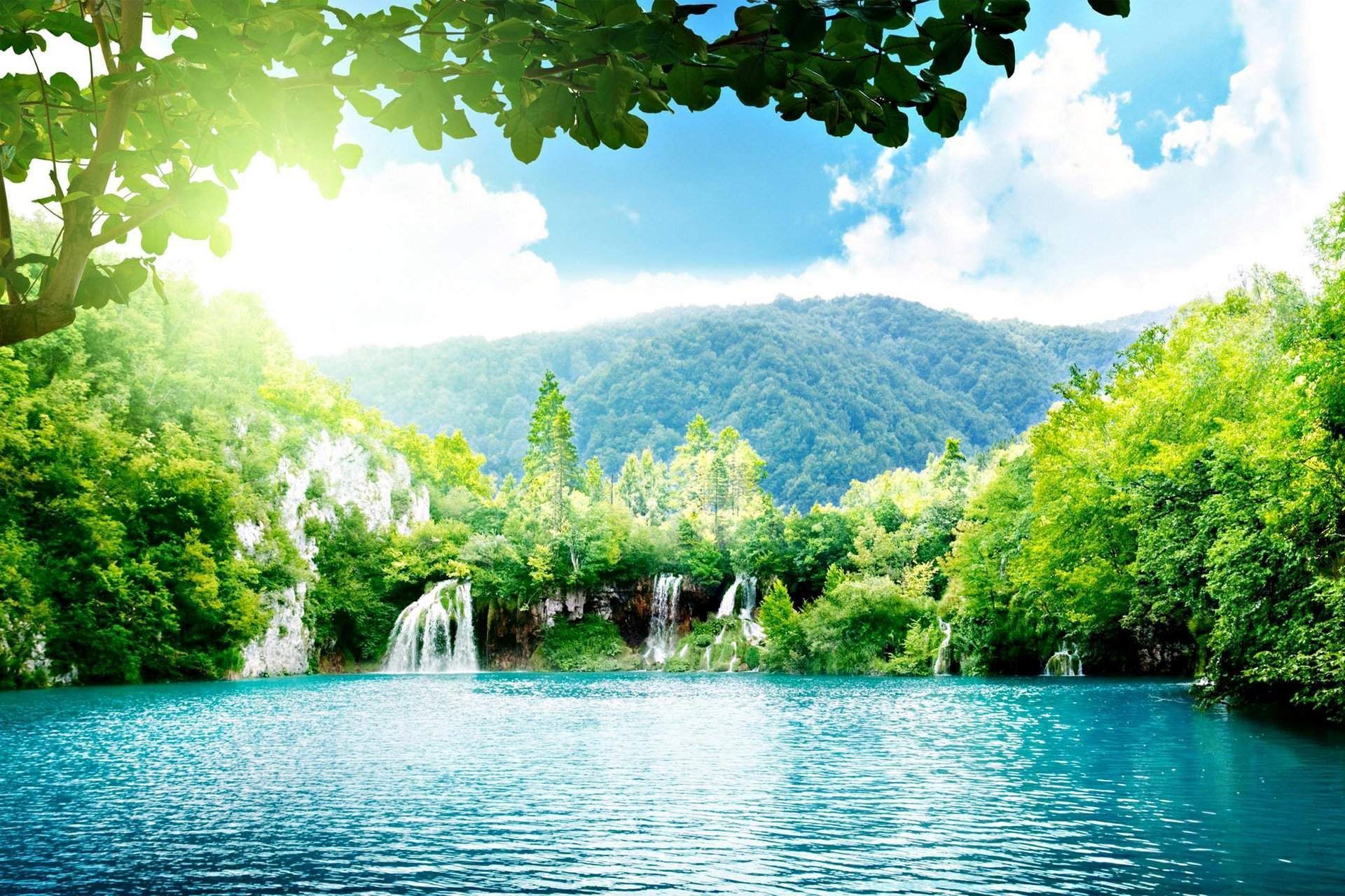 1920x1280 Beautiful Greenery of Real Nature Scene Wallpaper Free Download. Beautiful scenery wallpaper, Landscape wallpaper, Waterfall wallpaper