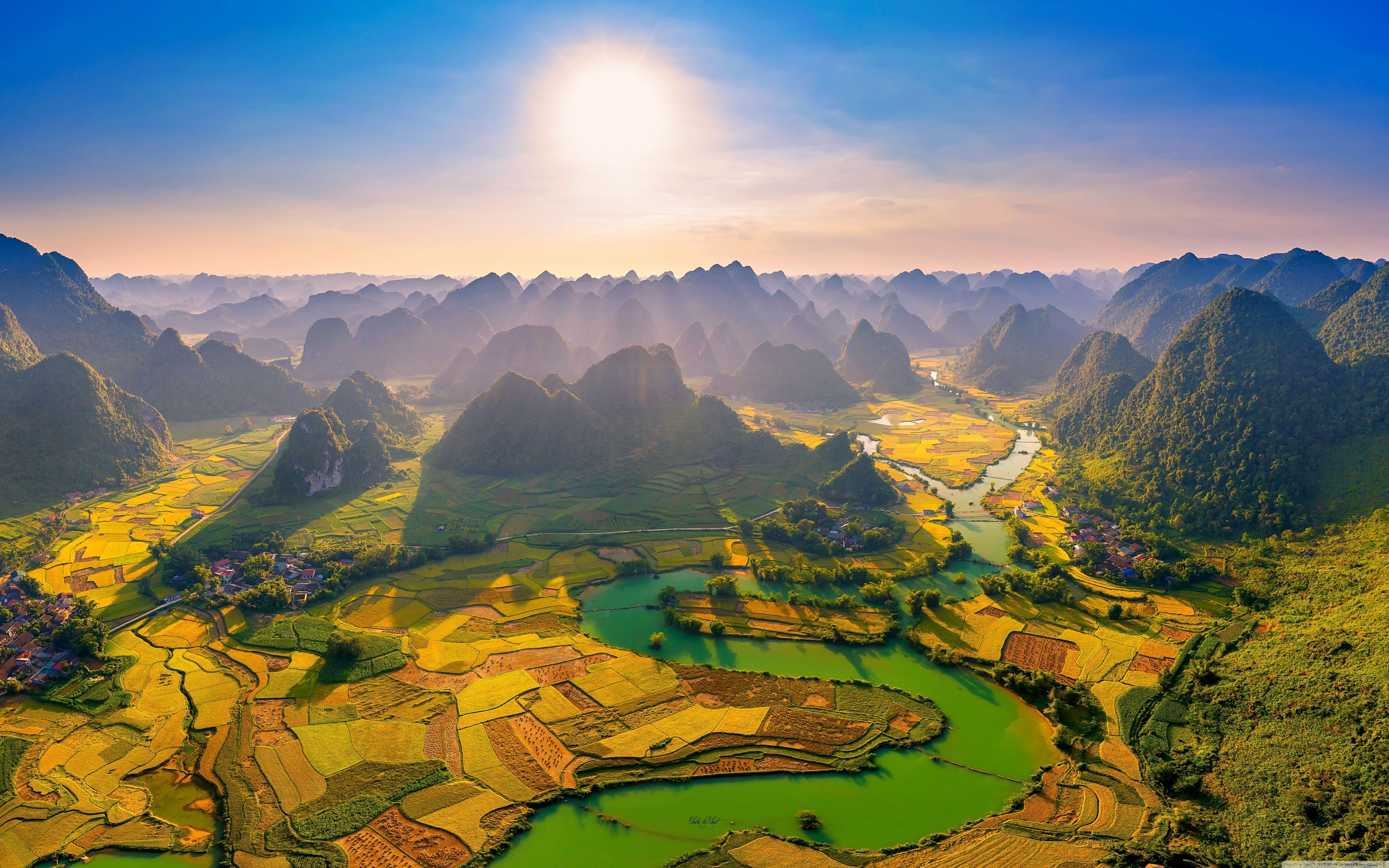 5120x3200 Vietnamese Landscape, Ta Pit, Tinh Cao Bang, Vietnam Ultra HD Desktop Background Wallpaper for 4K UHD TV : Widescreen & UltraWide Desktop & Laptop : Tablet