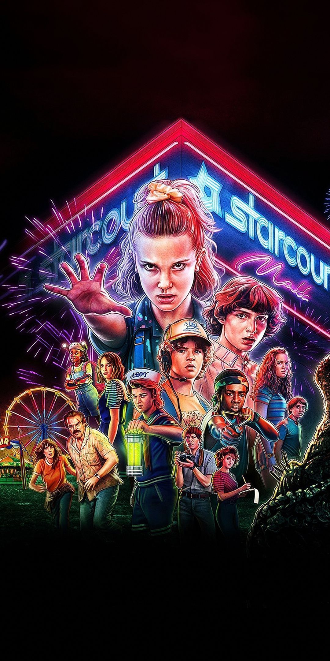 1080x2160 Stranger Things 5 Wallpaper