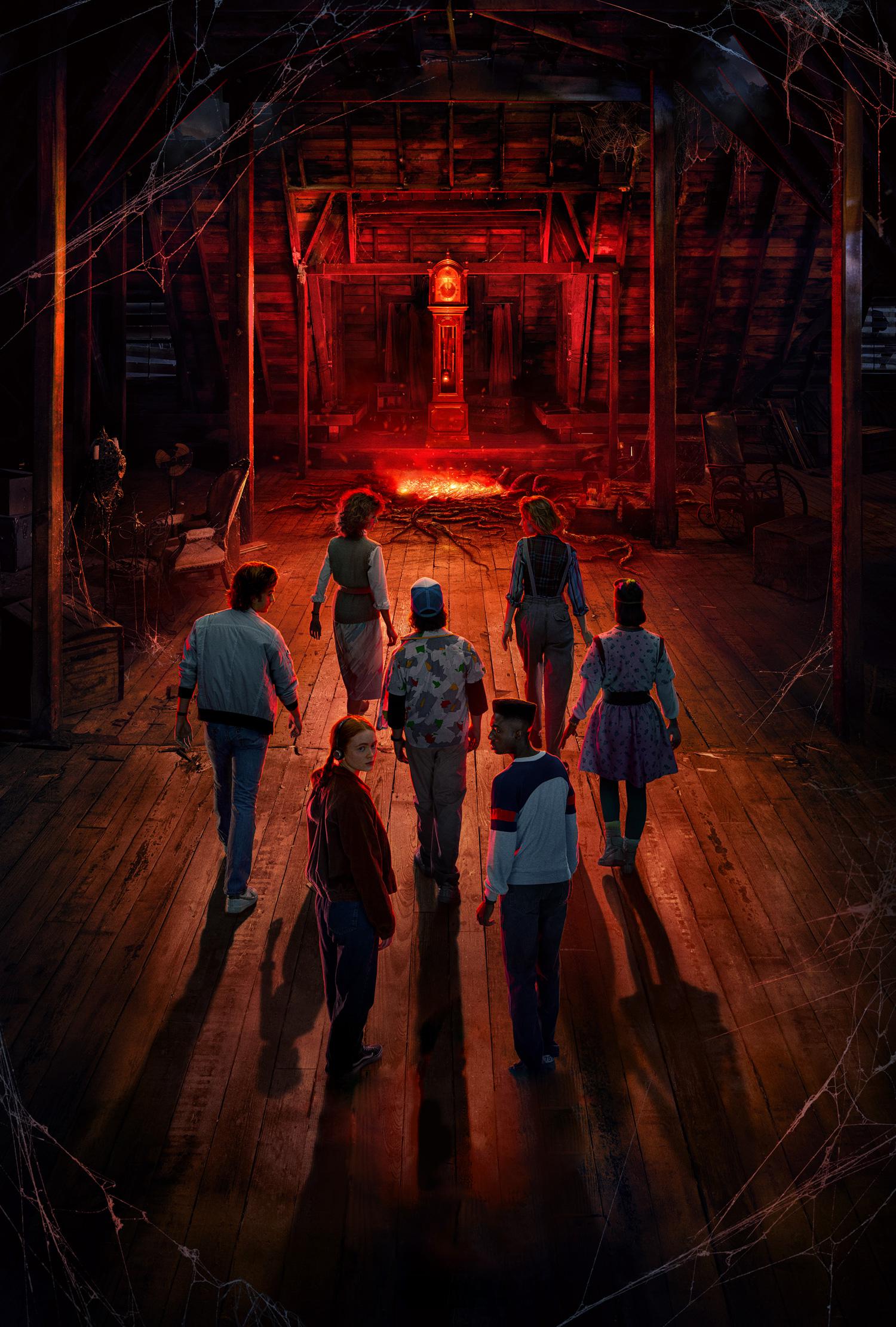 1500x2222 All Stranger Things Season 4 Textless Posters (Wallpaper)