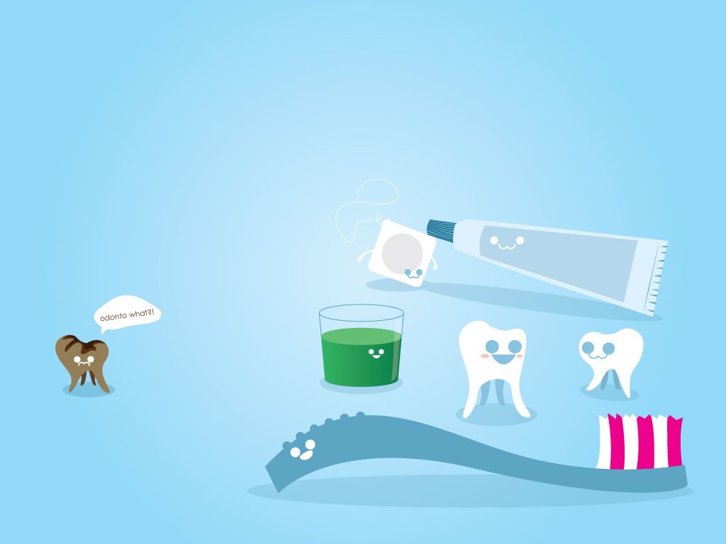 1024x768 Odontology Wallpaper