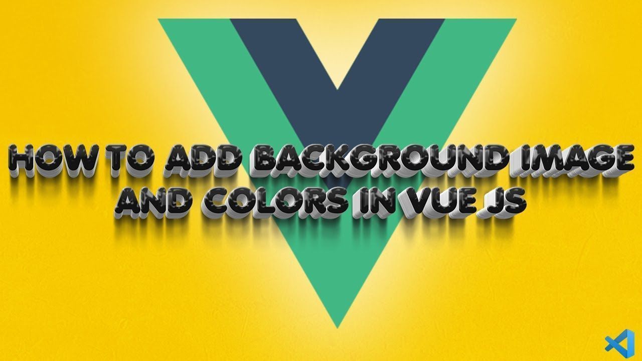 1280x720 How to add background image and colors in vue js using html and css