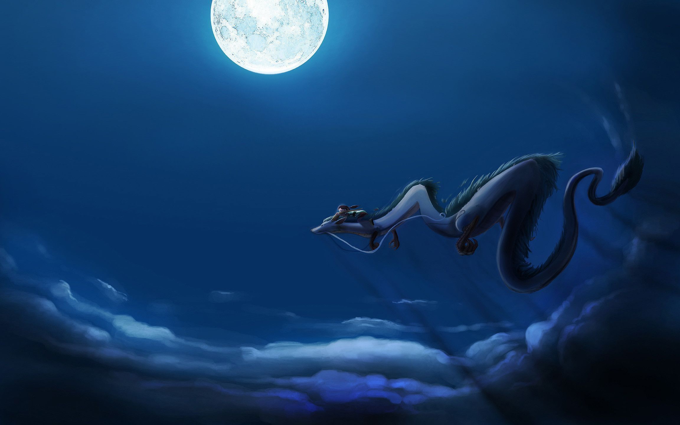 2304x1440 Desktop Ghibli Studio Wallpaper