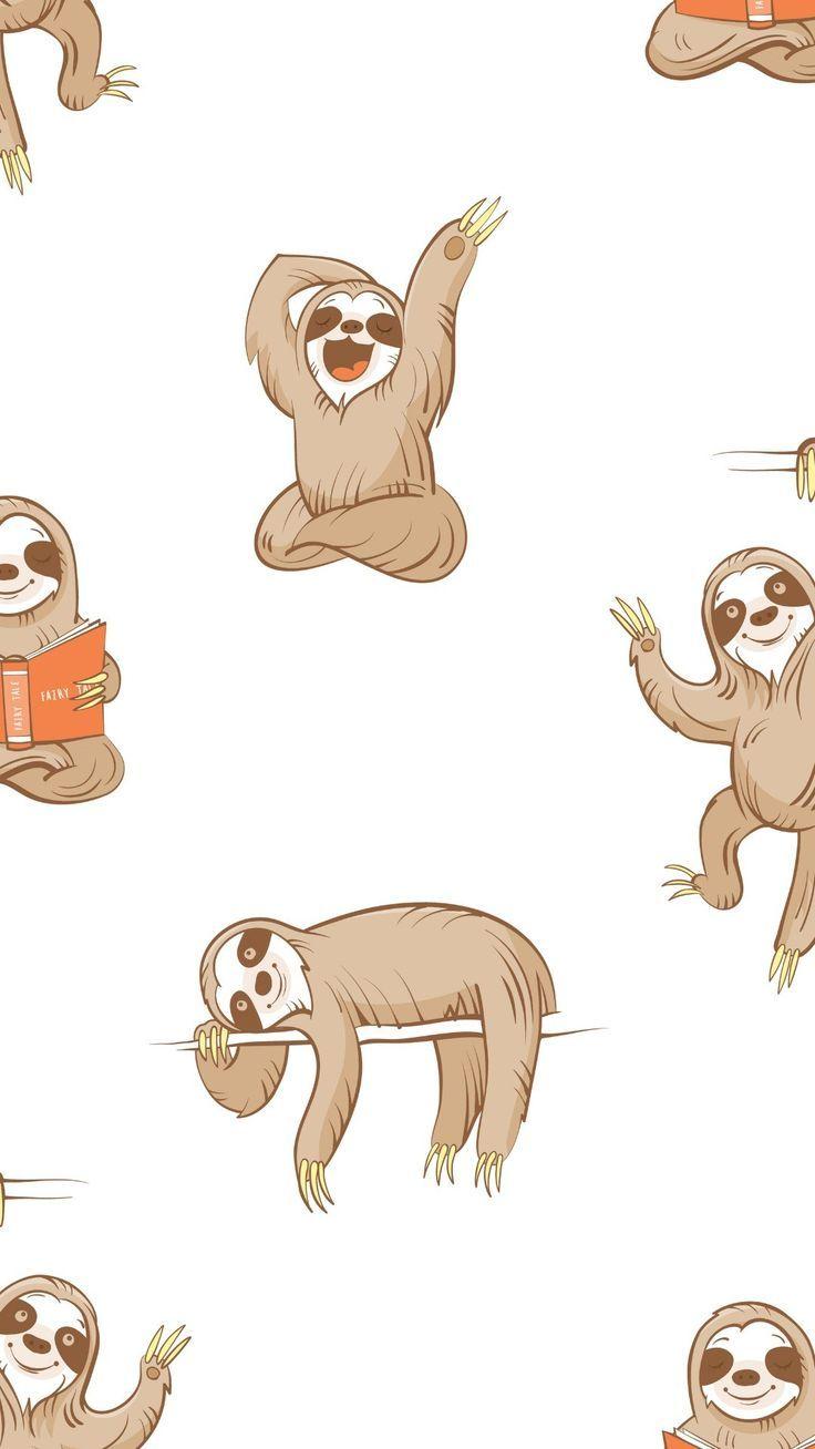 sloth phone wallpaper