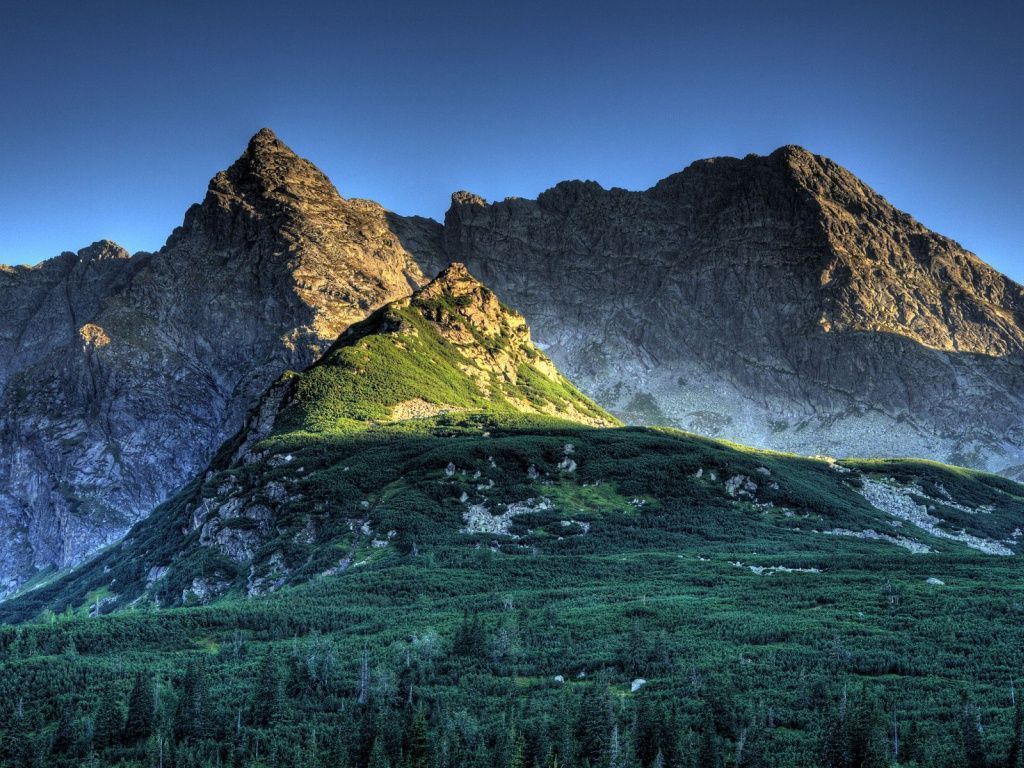 1024x768 Koscielec Zakopane Poland wallpaper. HD landscape, Mountain image, Mountain wallpaper
