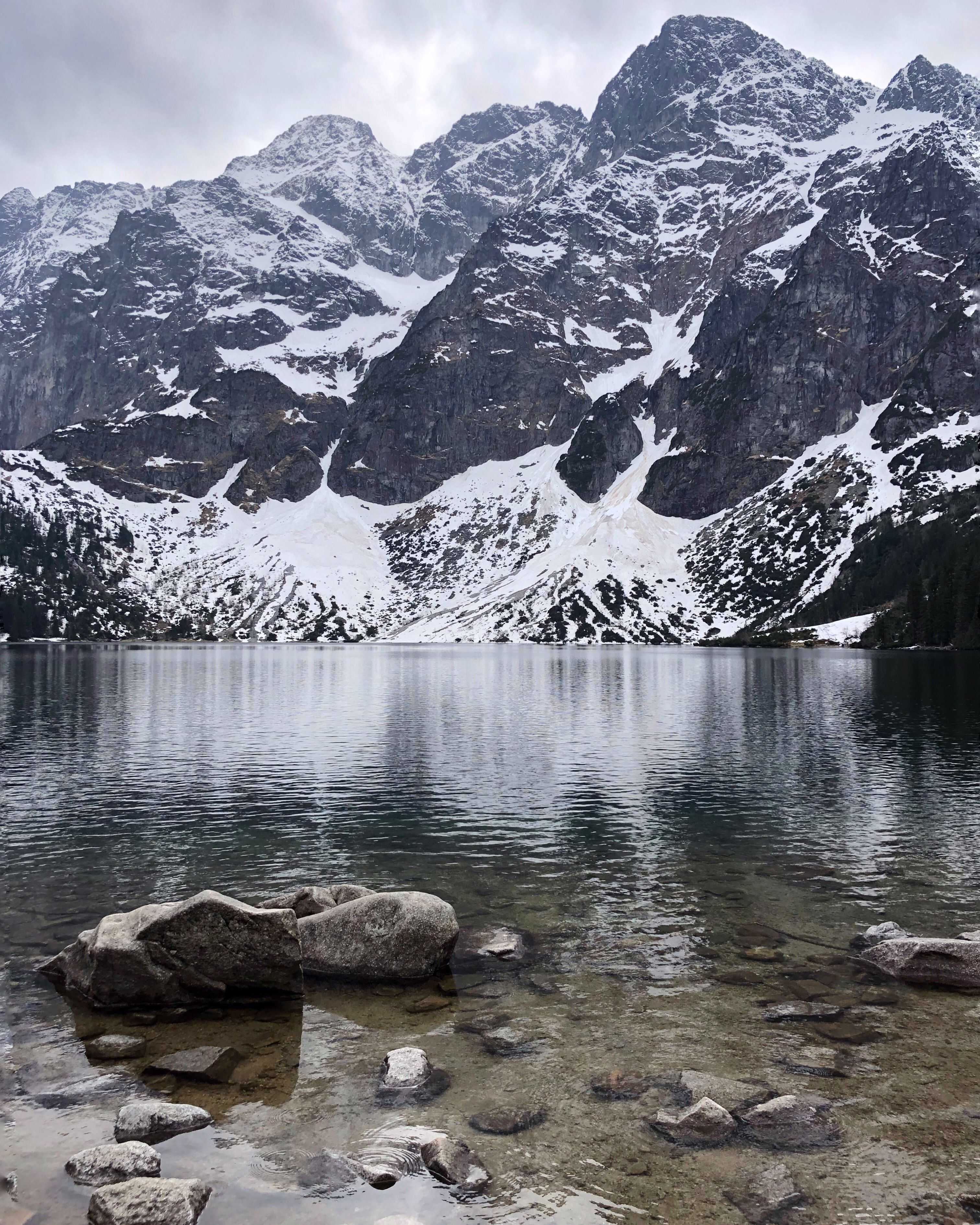 3024x3780 Wallpaper Morskie Oko, Zakopane, High Tatras, Mountainous Landforms, Mountain Range, Background Free Image