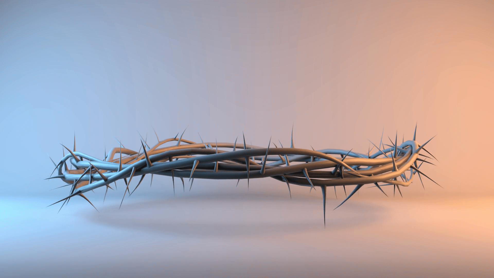 1920x1080 Worship 0508: Crown Of Thorns (loop) Stock Motion Graphics SBV 312624403