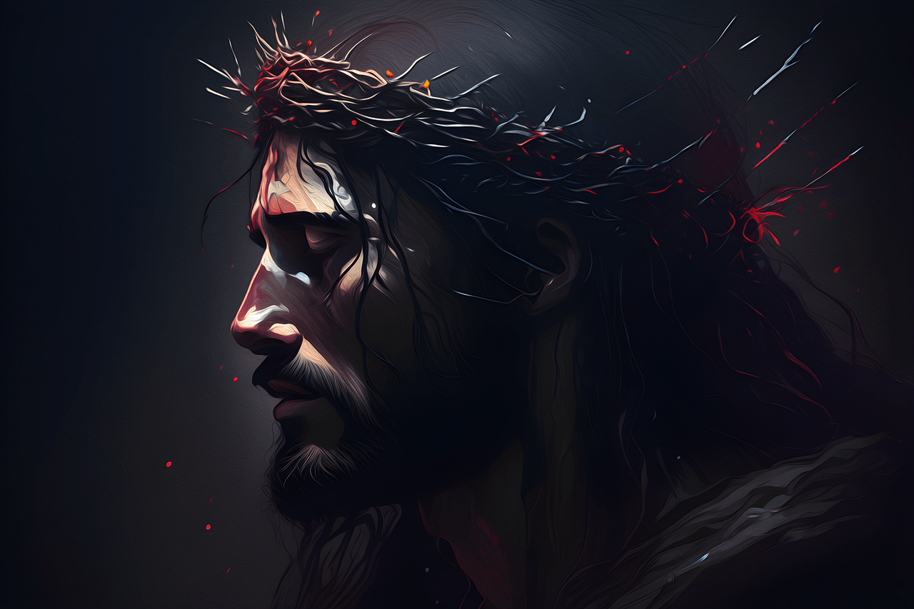1280x853 Download Jesus Christ Crown Royalty Free Stock Illustration Image