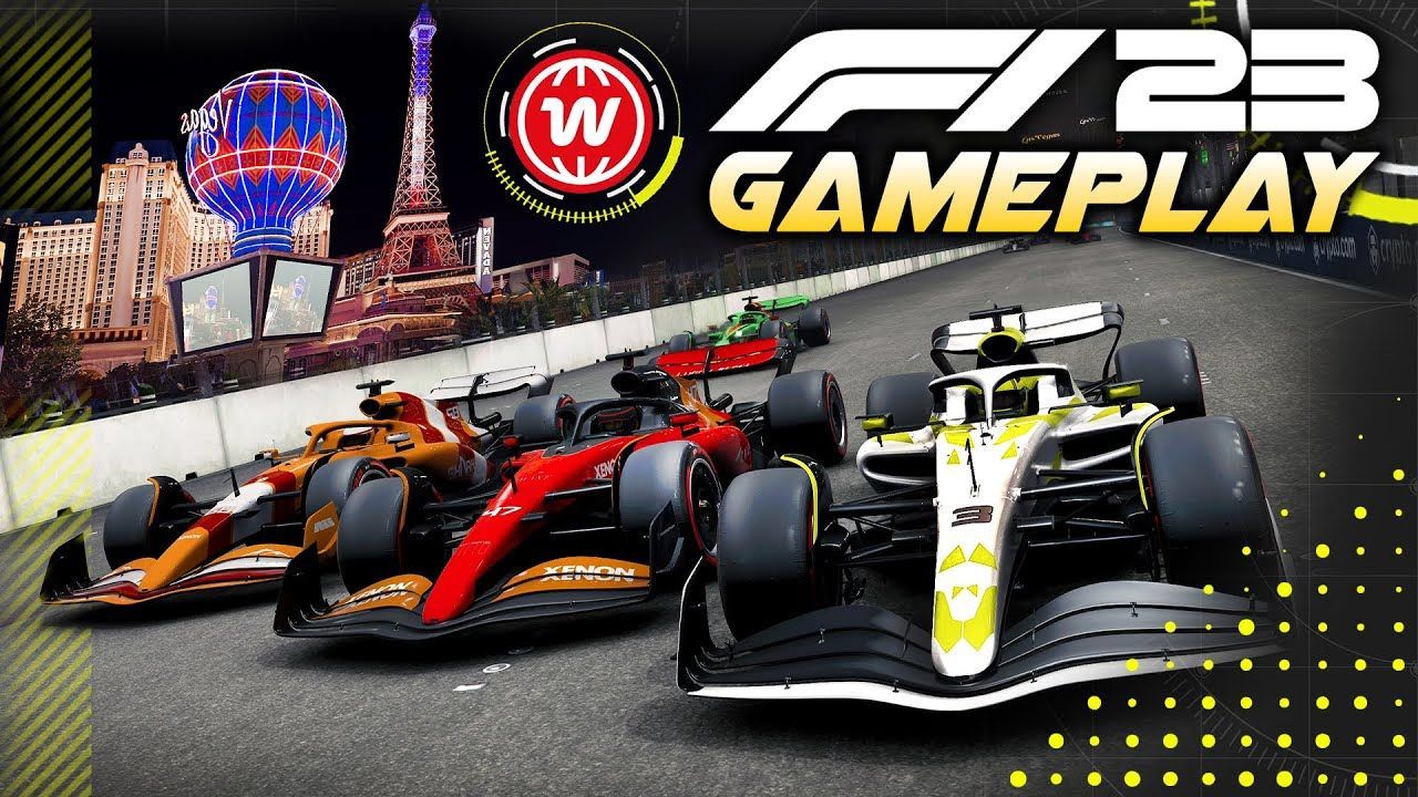 1280x720 F1 23 Gameplay: LAS VEGAS RACE in F1® World! Scenario Mode & Party Game Challenges!