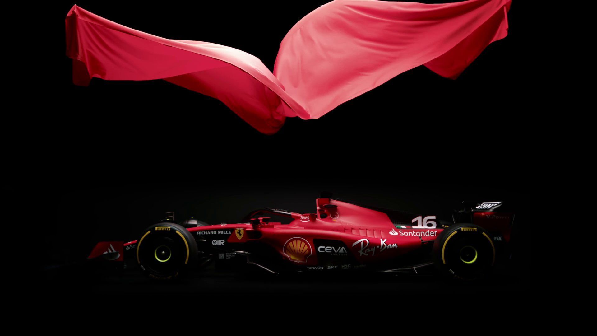 1920x1080 F1 2023 Ferrari Wallpaper