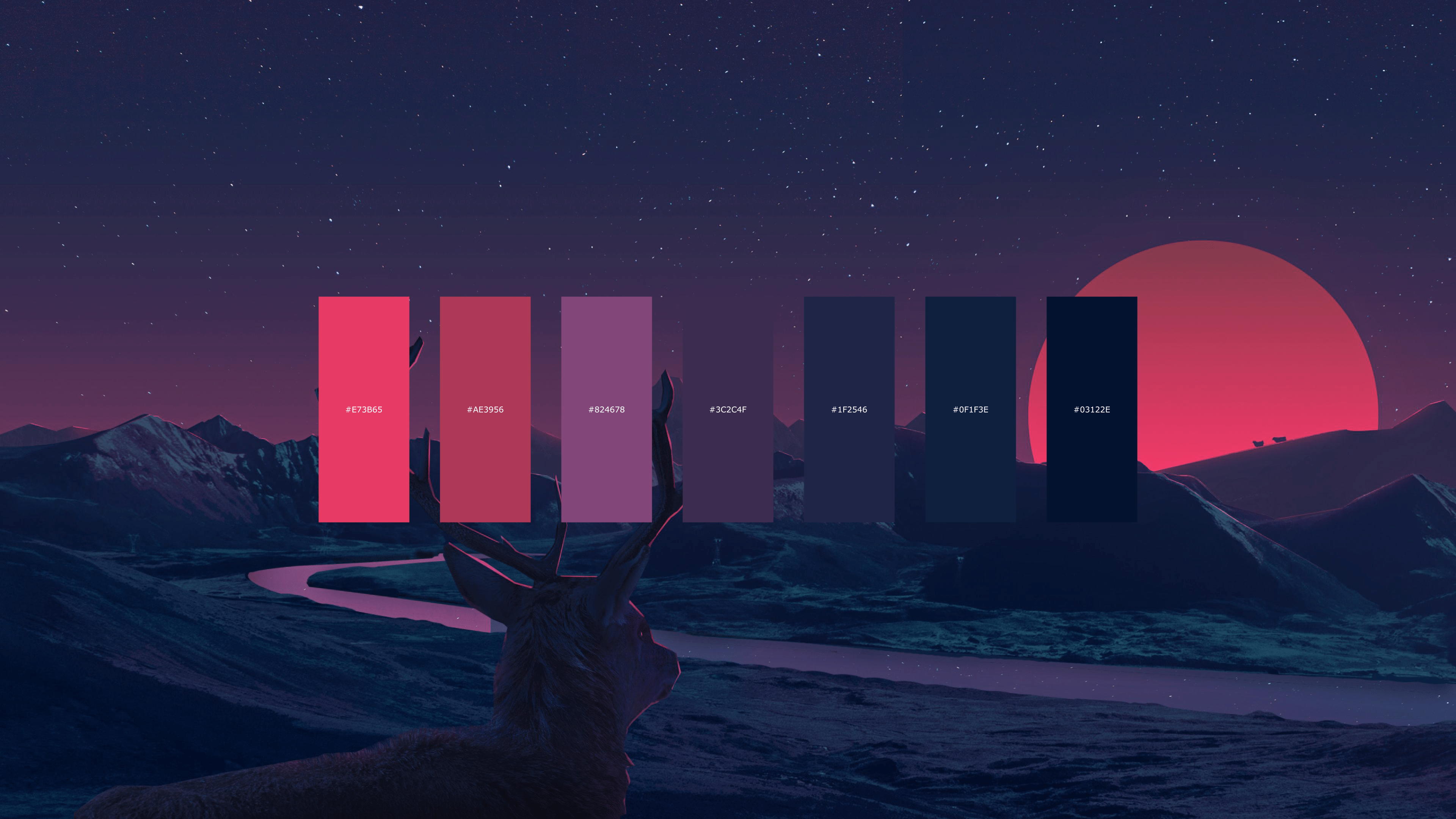 3840x2160 Aesthetic Dear color palette [3840X2160]