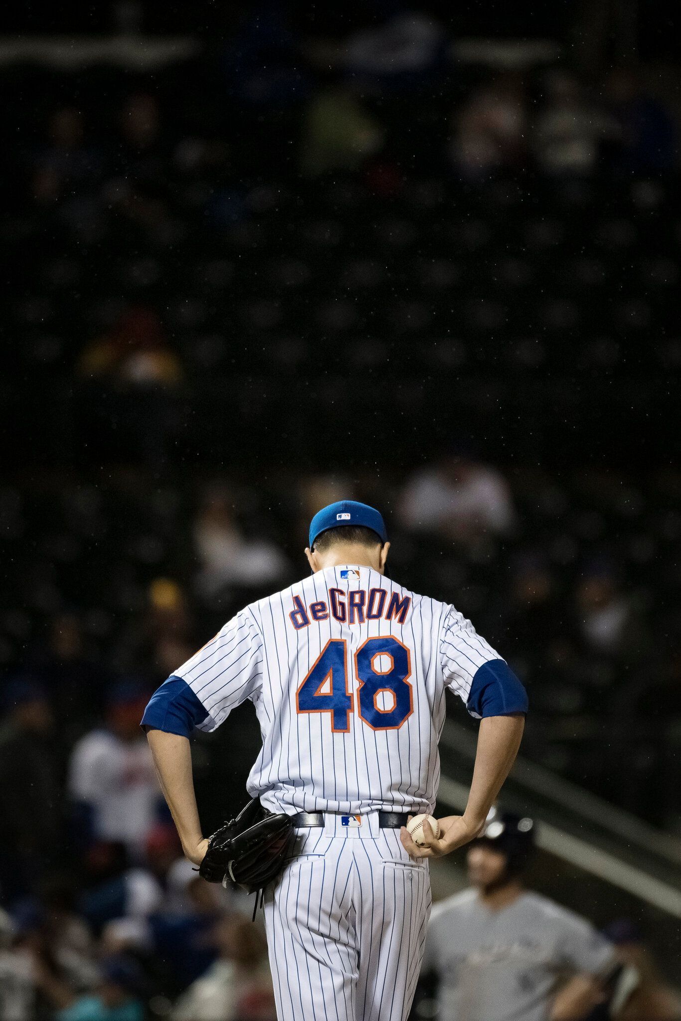 Jacob DeGrom Signed Texas Rangers 8x10 Photo BAS COA Autograph #BH053977  Rare!