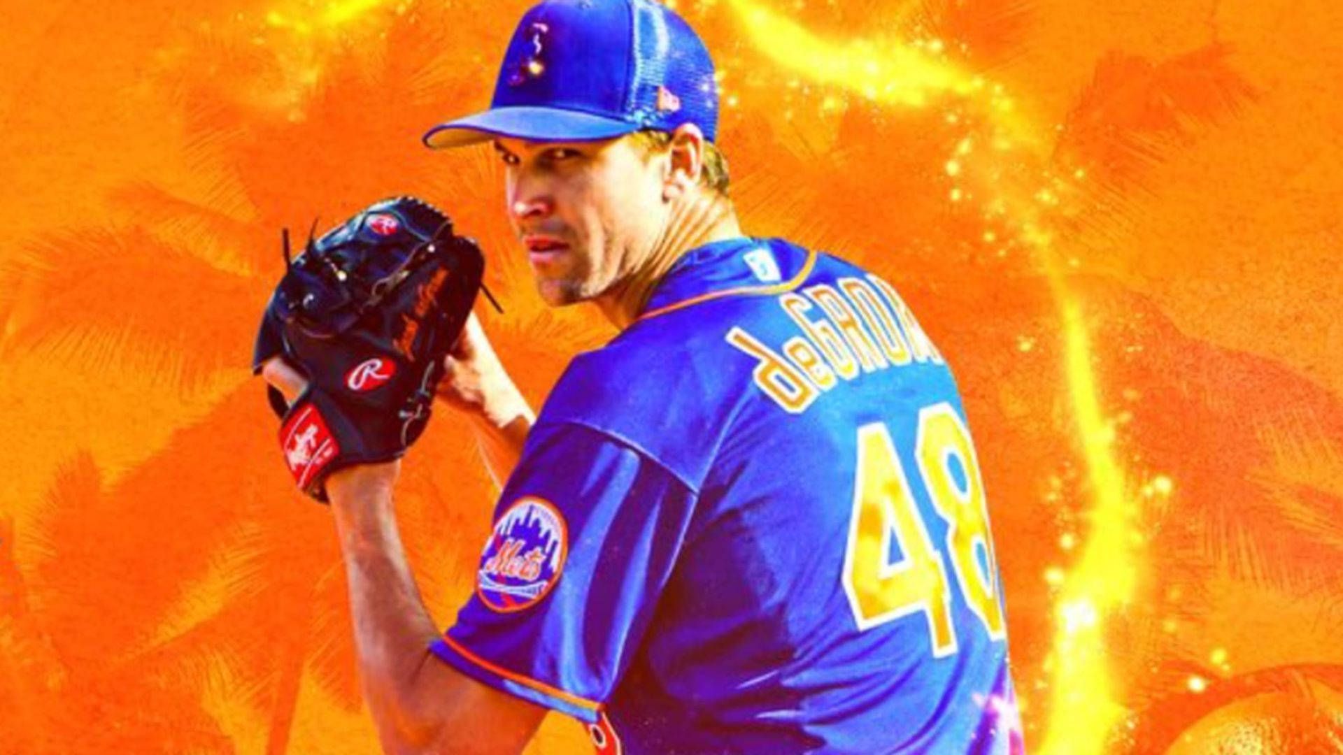 1920x1080 Download Firing Jacob deGrom Wallpaper