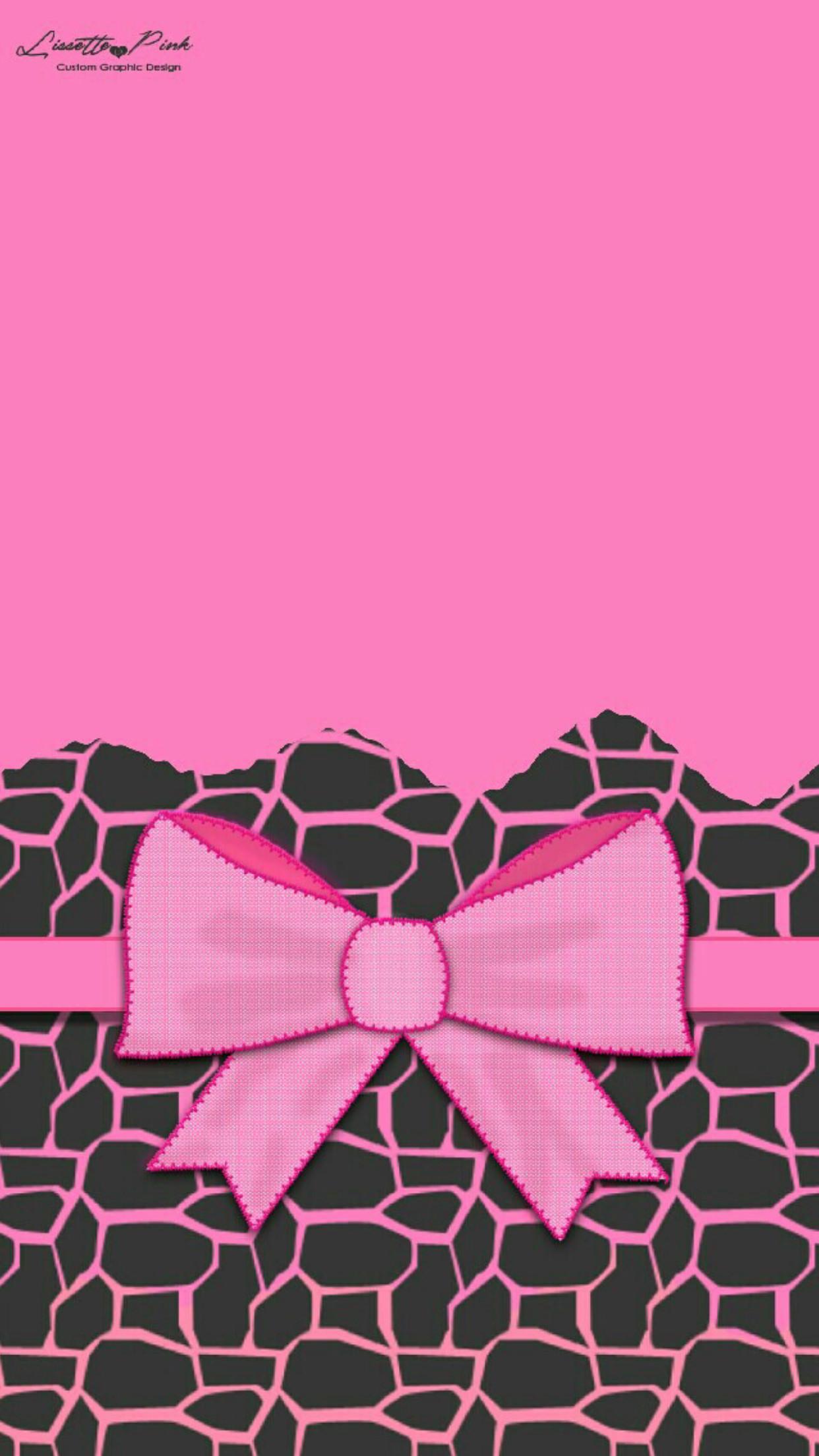 Hình nền Hello Kitty 1242x2208 Black and Pink
