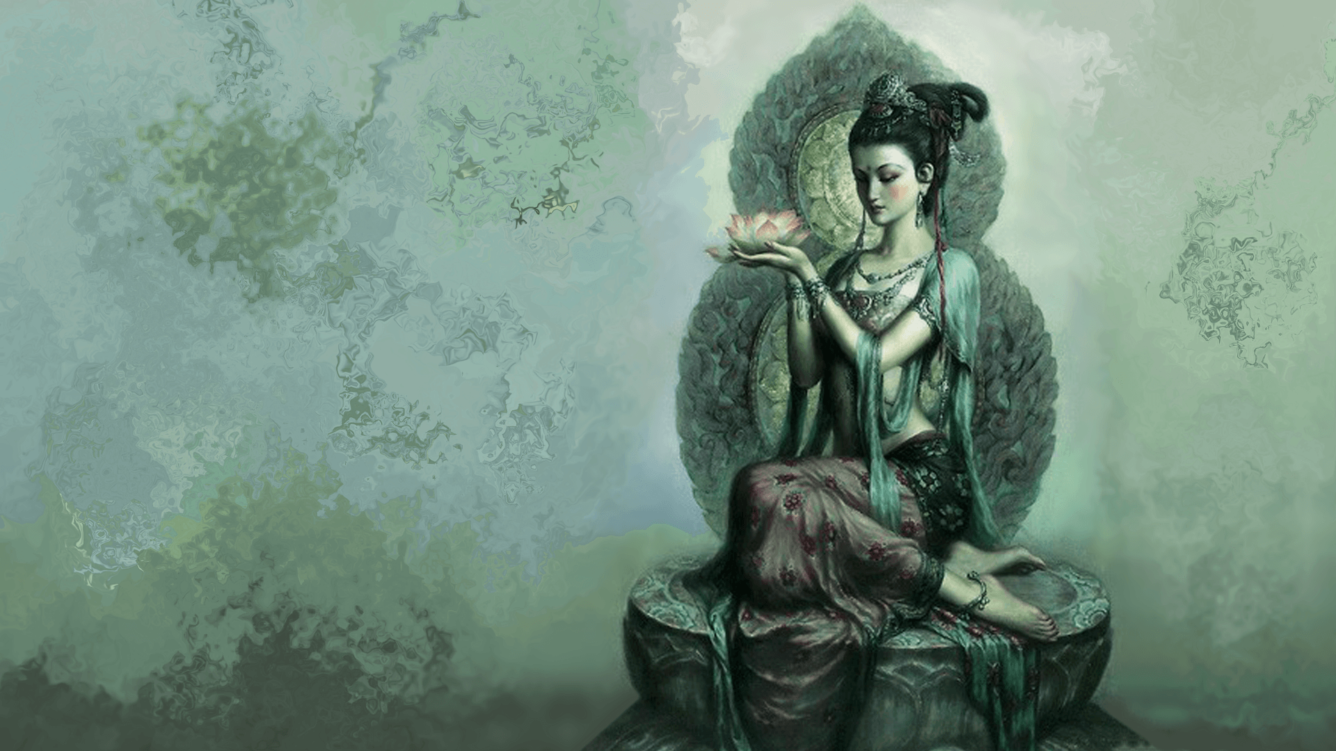 1920x1080 Guanyin Wallpaper