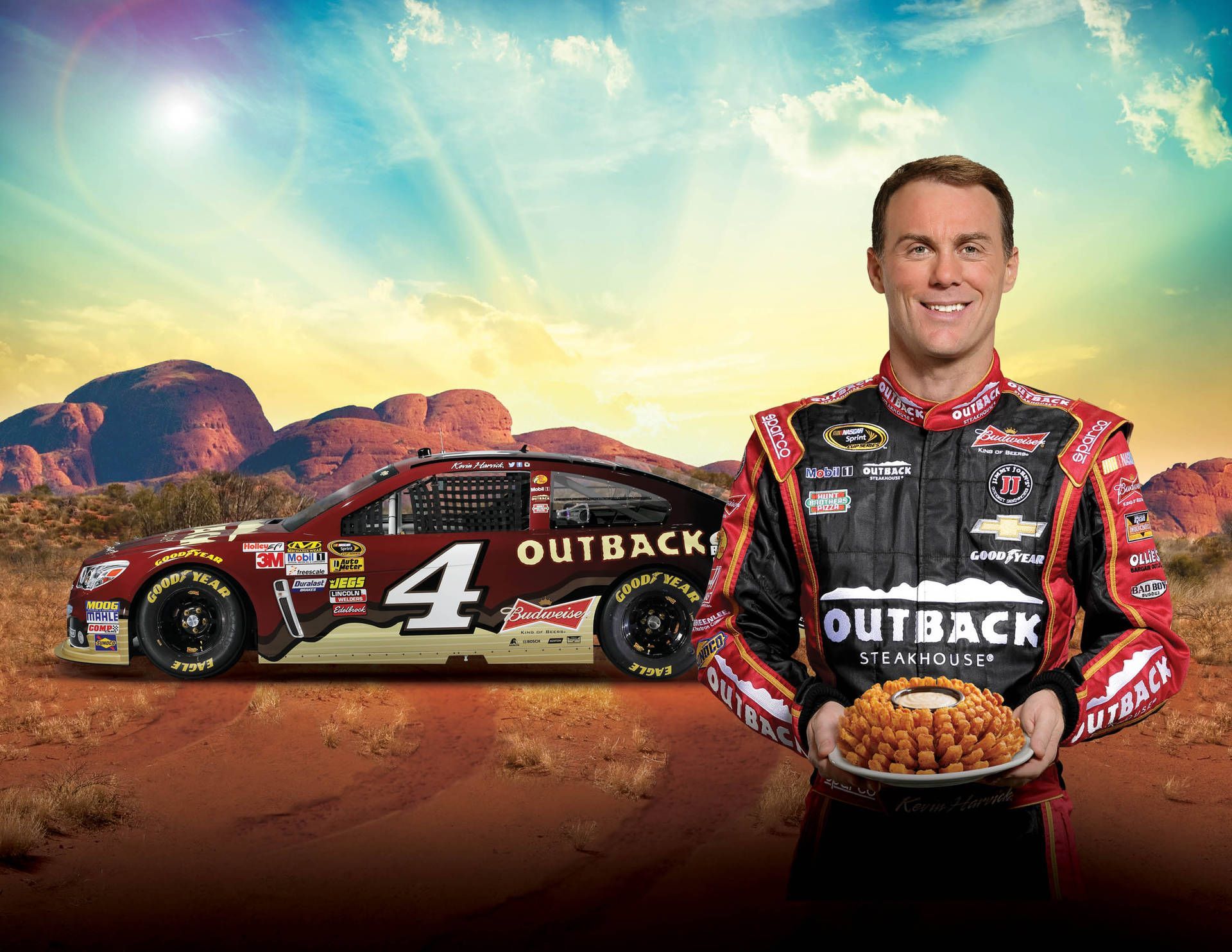 1920x1483 Download Kevin Harvick Outback Steakhouse Wallpaper