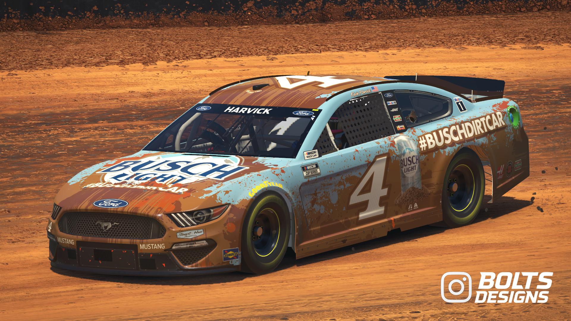 1920x1080 Kevin Harvick 2021 #BuschDirtCar (Numbered)