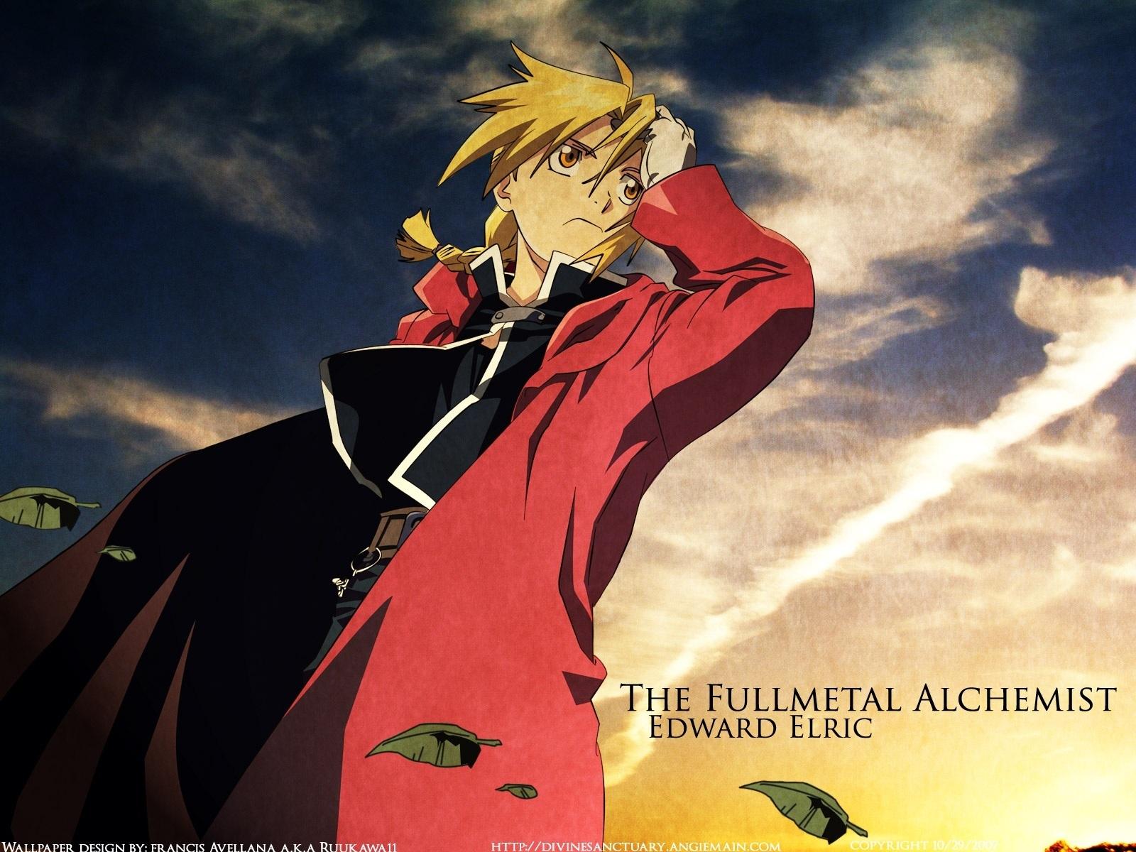 1600x1200 Edward Elric Wallpaper