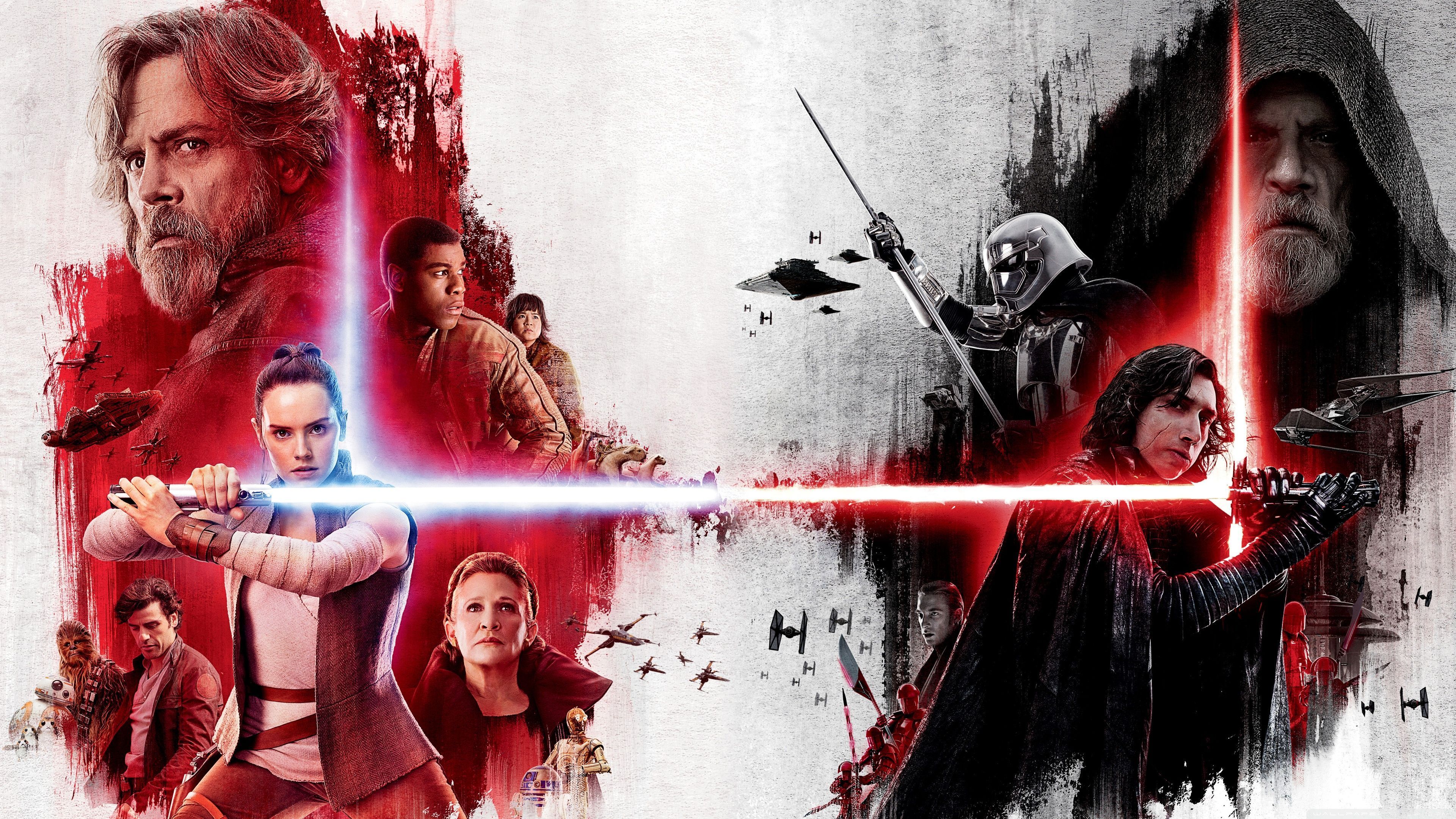 3840x2160 Star Wars The Last Jedi Ultra HD Desktop Background Wallpaper for 4K UHD TV : Widescreen & UltraWide Desktop & Laptop : Tablet