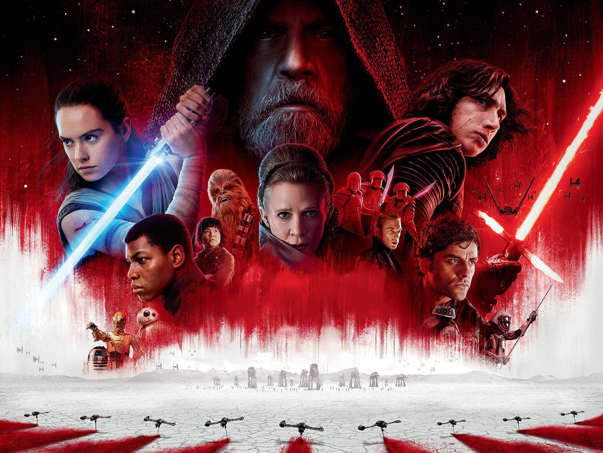 1920x1443 Download 4k Star Wars The Last Jedi Wallpaper