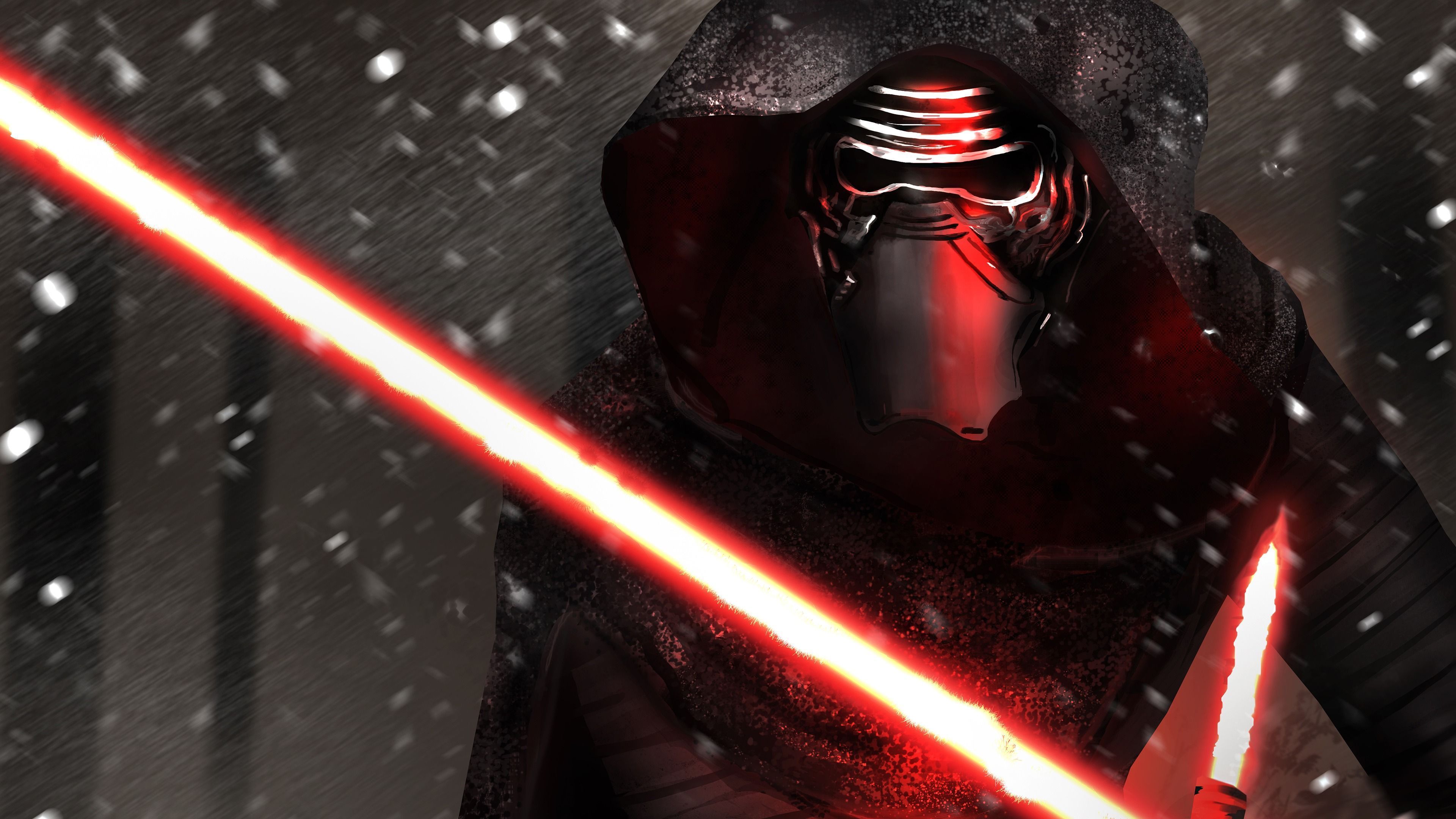 3840x2160 Kylo Ren 2017 Star Wars The Last Jedi 4K