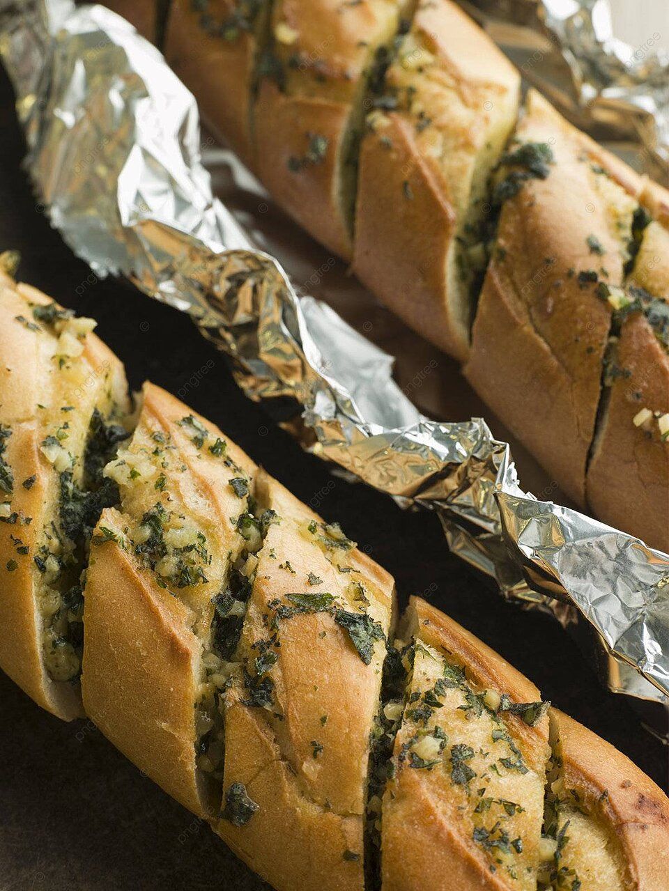 960x1279 Two Garlic Buttered French Sticks Recipe Vertical Garlic Bread Photo Background And Picture For Free Download