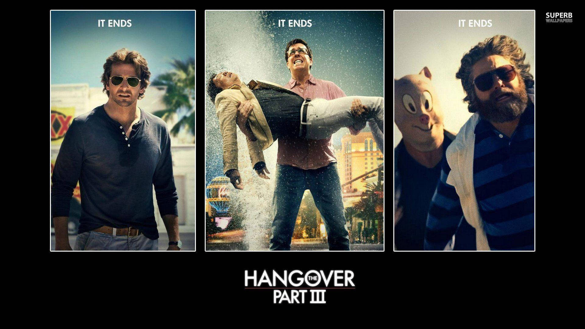 1920x1080 Download The Hangover Part III Movie Poster Collection Wallpaper