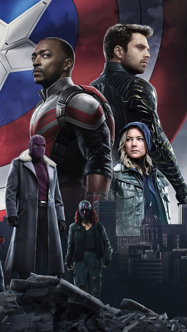 736x1308 The Falcon And The Winter Soldier Tv Series Poster 5k Wallpaper. hdqwalls.com. Marvel movie collection, Marvel movie posters, Marvel superhero posters