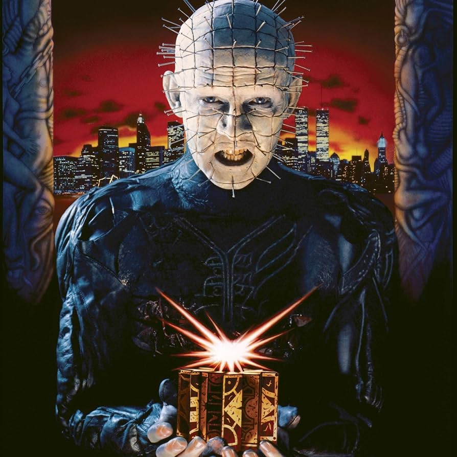 894x894 Hellraiser Poster Wall Print Horror Movie Wall Decor Wallpaper Wall Art Hellraiser Home Decor : Handmade Products