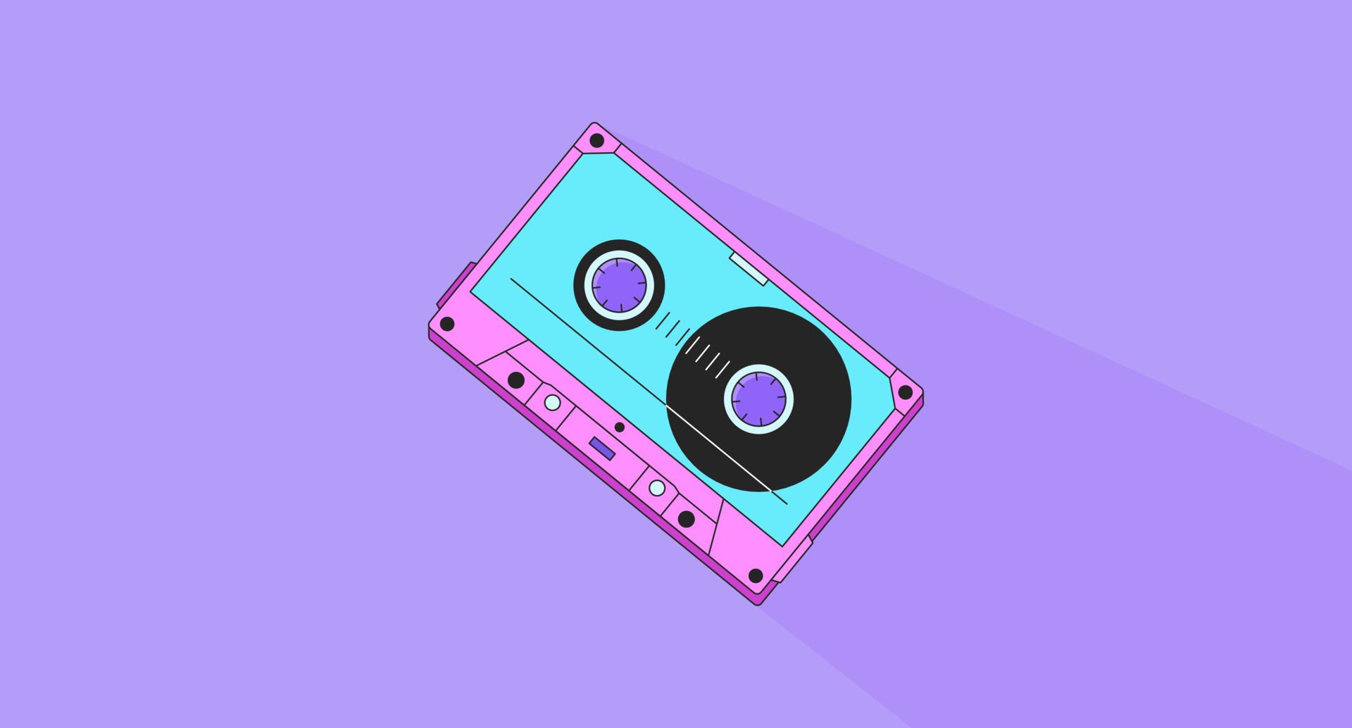 1920x1034 Audio cassette lo fi chill wallpaper