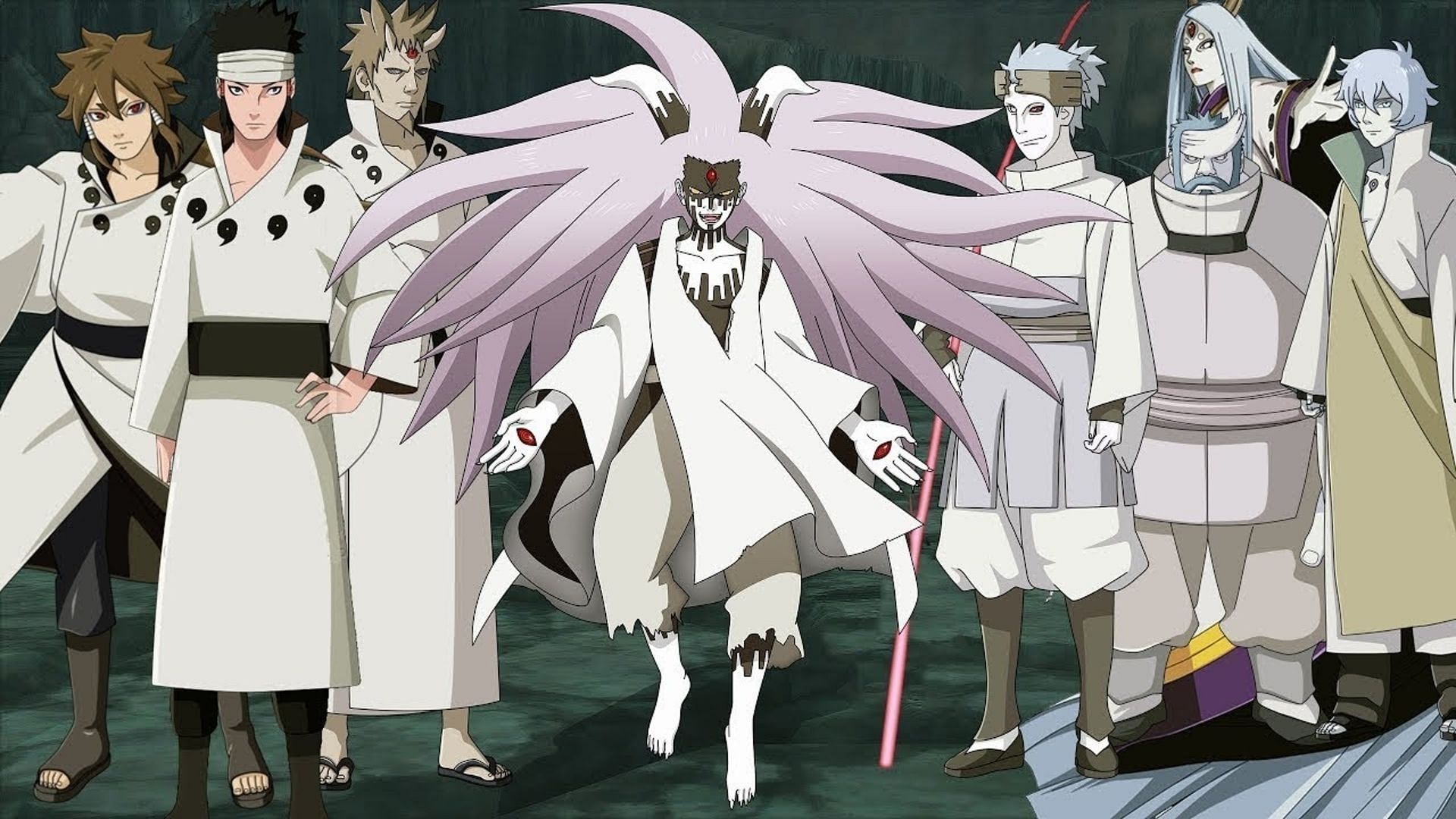 1920x1080 Otsutsuki members in Naruto, ranked based on design