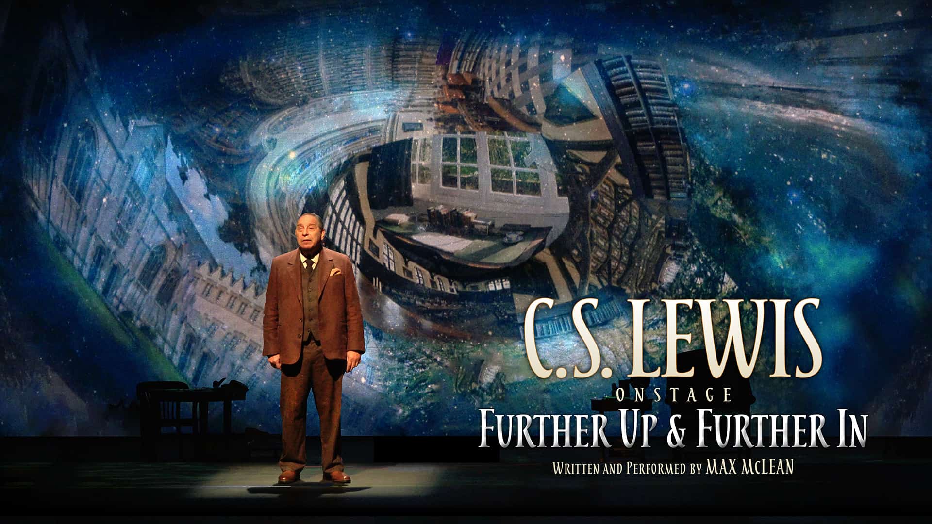 C.s. Lewis On Stage Further Up And Further In CS Lewis Wallpapers - Top Free CS Lewis Backgrounds - WallpaperAccess