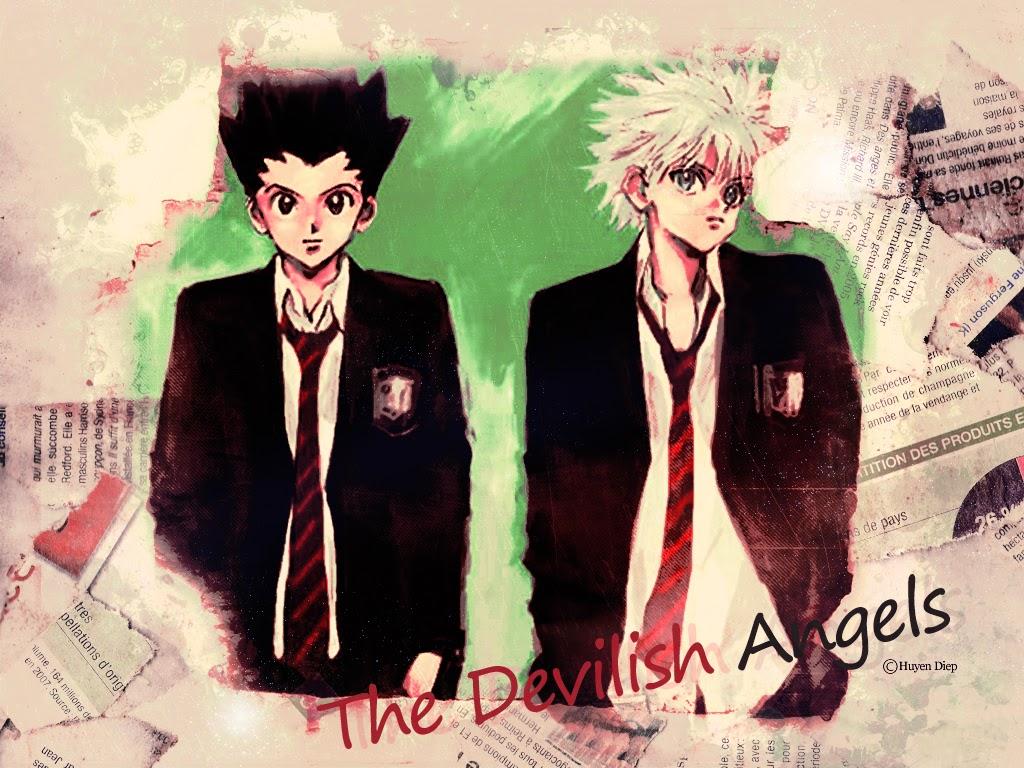 1024x768 Anime Free Wallpaper: Gon and Killua Hunter x Hunter