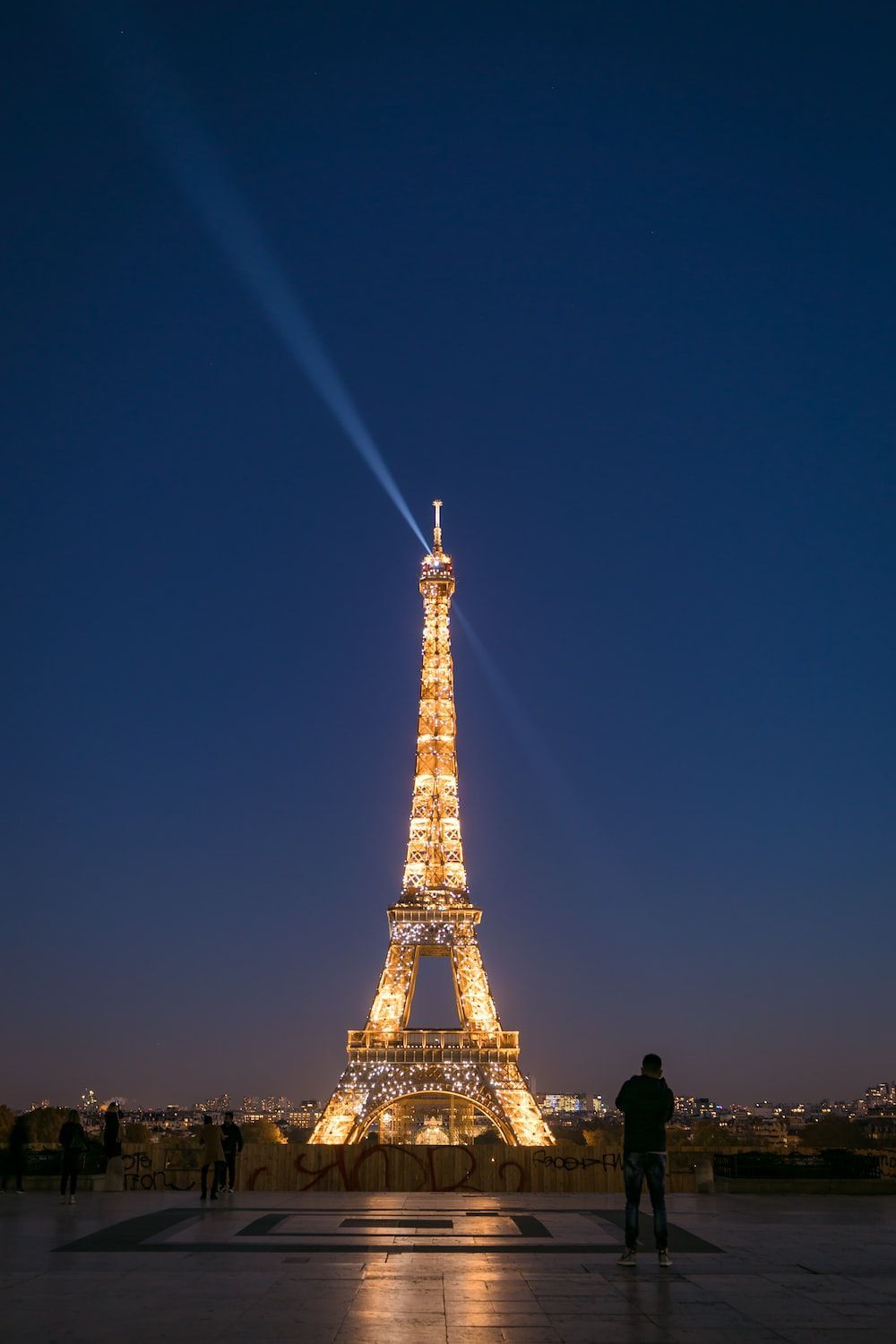 1000x1500 Eiffel Tower At Night Picture. Download Free Image