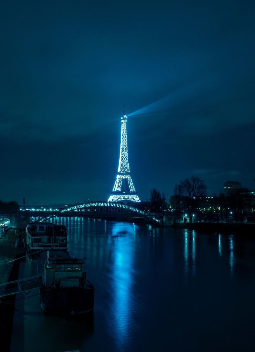 840x1160 Download wallpaper 840x1160 paris, eiffel tower, night, city, iphone iphone 4s, ipod touch, 840x1160 HD background, 5587