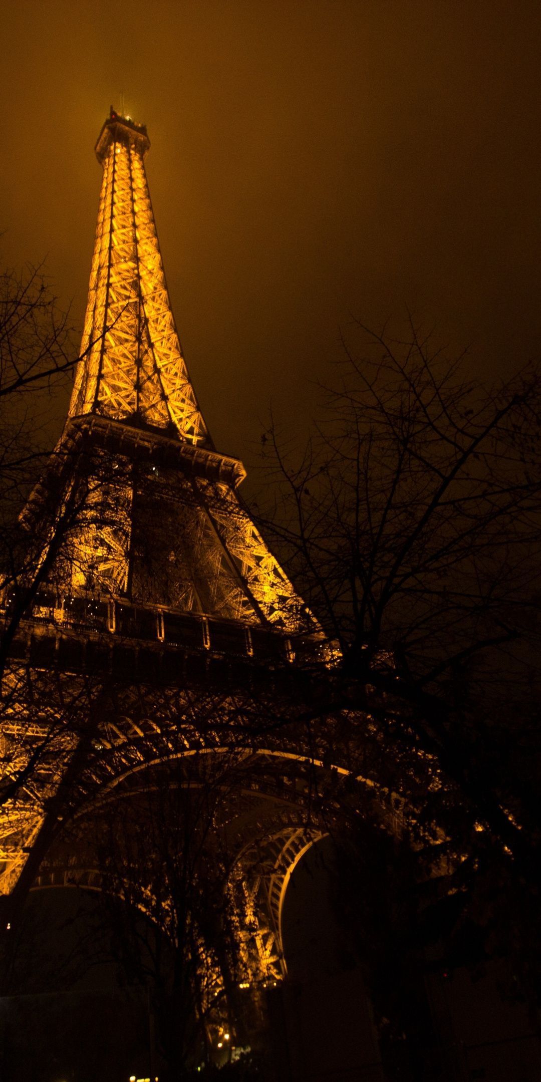 1080x2160 Eiffel Tower, architecture, night, 1080x2160 wallpaper. Cityscape wallpaper, Scenery wallpaper, Paris wallpaper