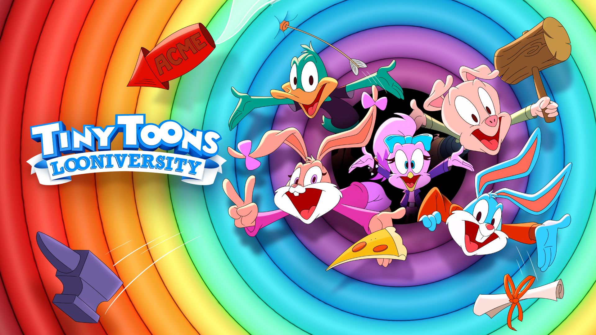 1920x1080 Cartoon Network to Premiere New Series “Tiny Toons Looniversity” on September 9. Warner Bros. Discovery