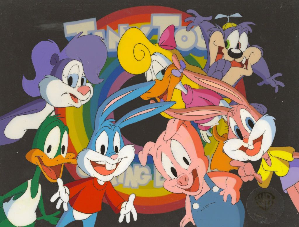 1024x780 Tiny Toons Original Production Cel: Tiny Toons Cast