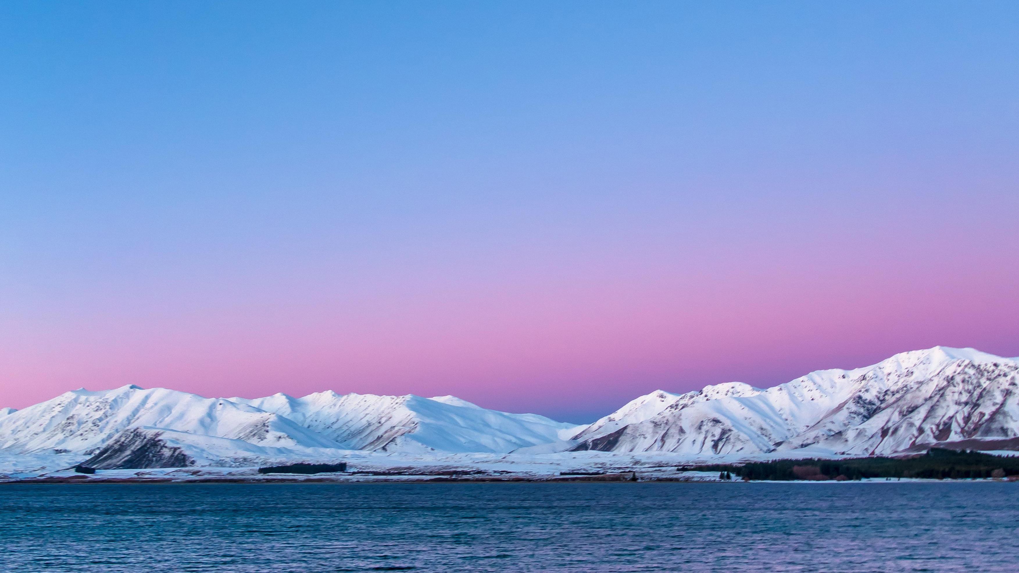 3506x1973 Lake Tekapo At Sunset 4k, HD Nature, 4k Wallpaper, Image, Background, Photo and Picture