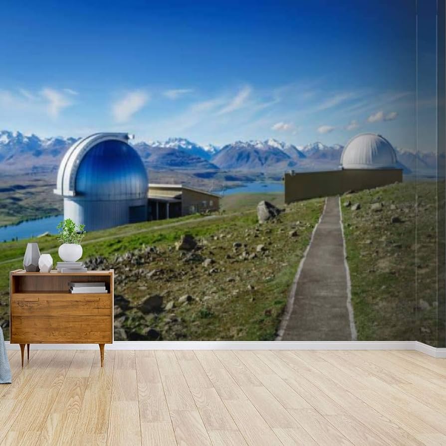894x893 mount john observatory ucmjo lake tekapo new zealand lake tekapo Canvas Print Wallpaper Wall Mural Self Adhesive Peel & Stick Wallpaper Home Craft Wall Decal Wall Poster Sticker for Living Room