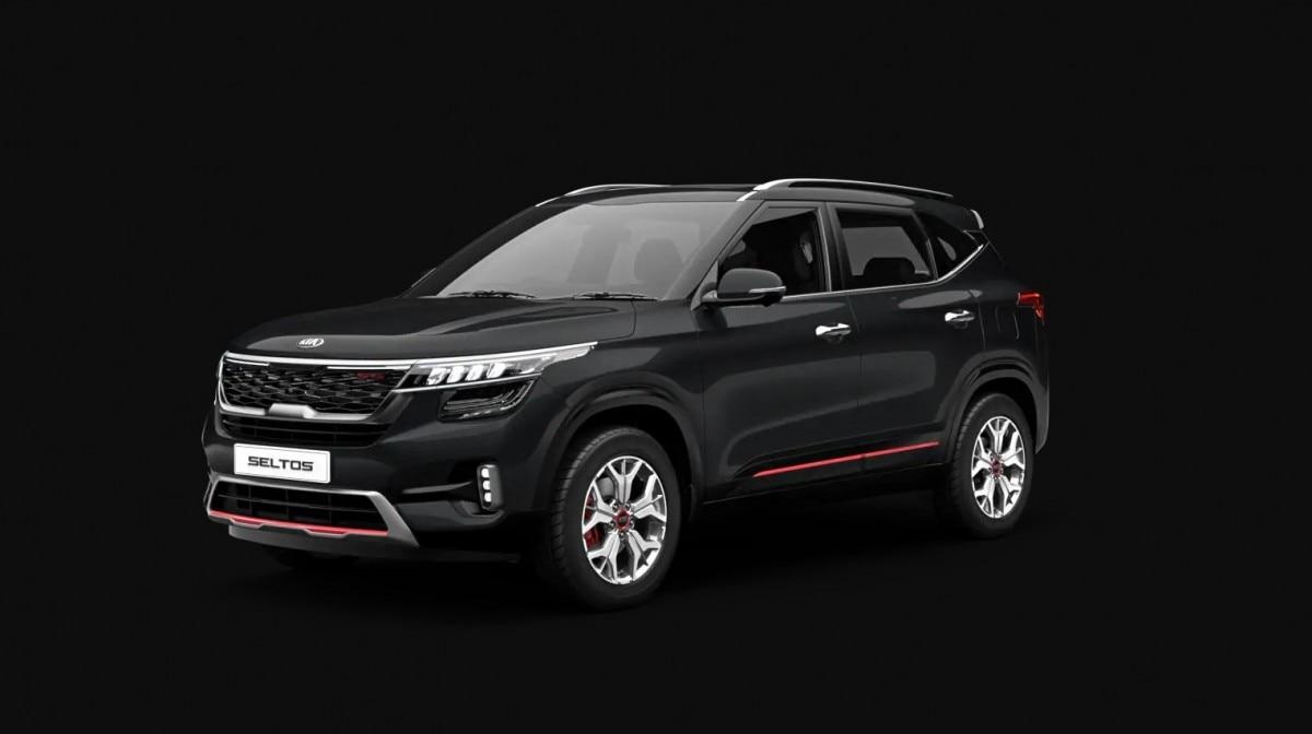 1200x672 Kia Seltos Black Wallpaper