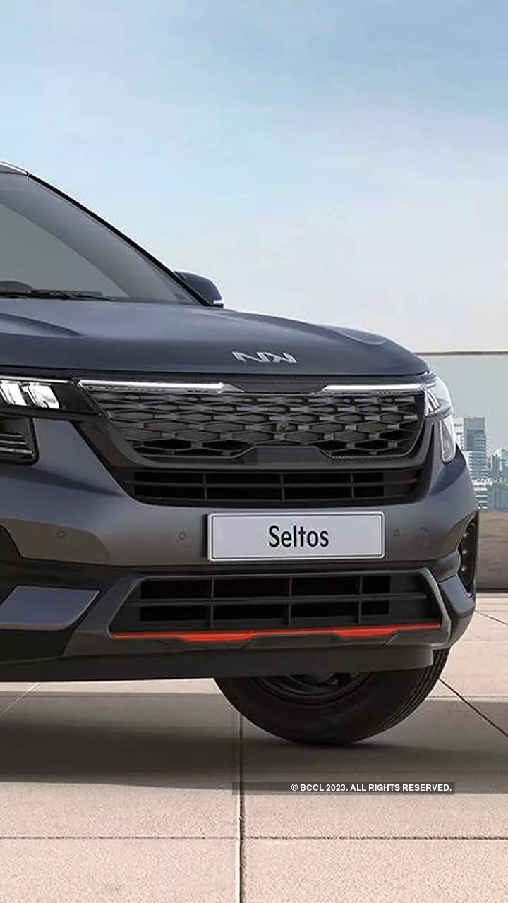 720x1280 Kia Seltos Black Wallpaper
